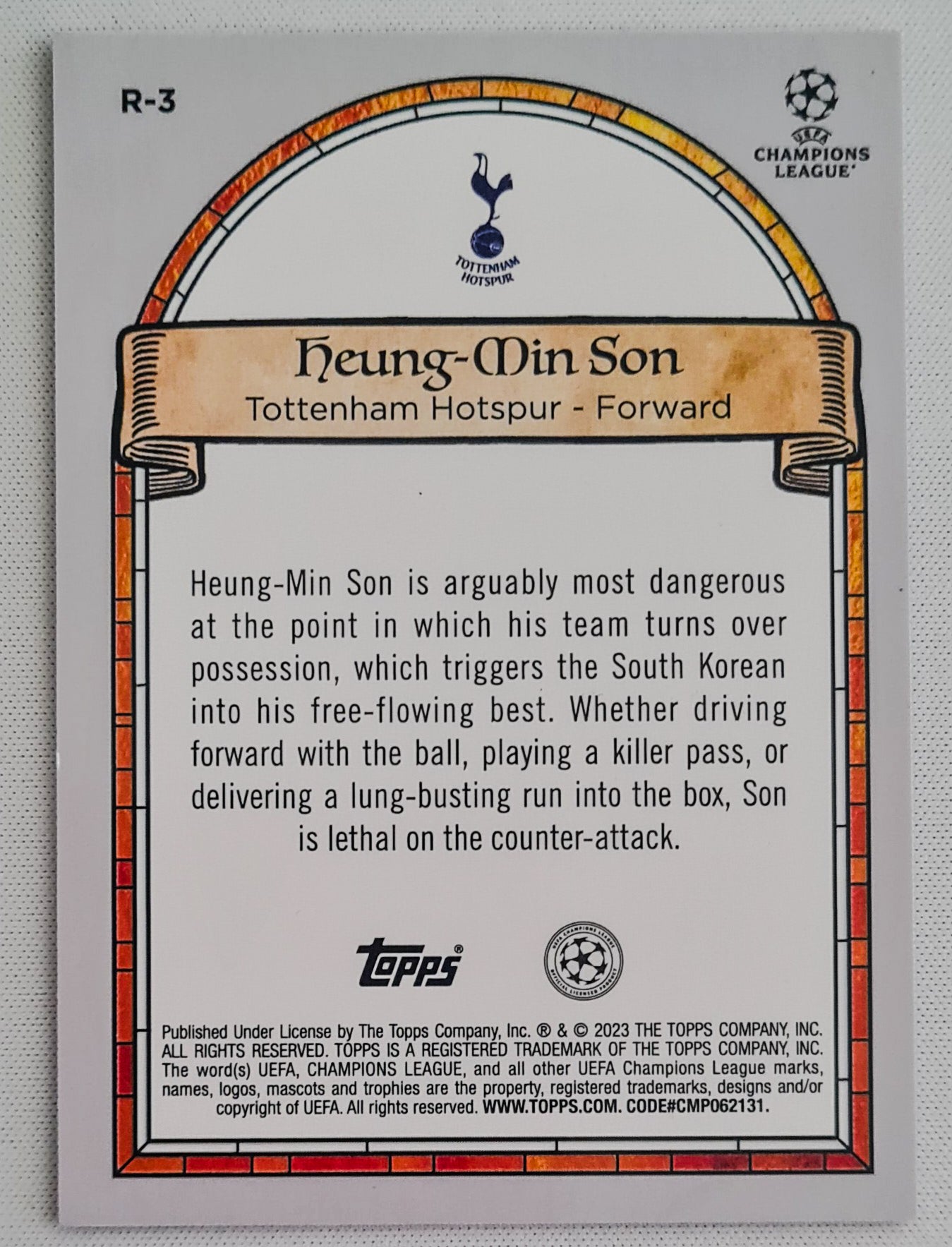 Heung Min Son -2023 Topps Merlin Renaissance - Case Hit SP