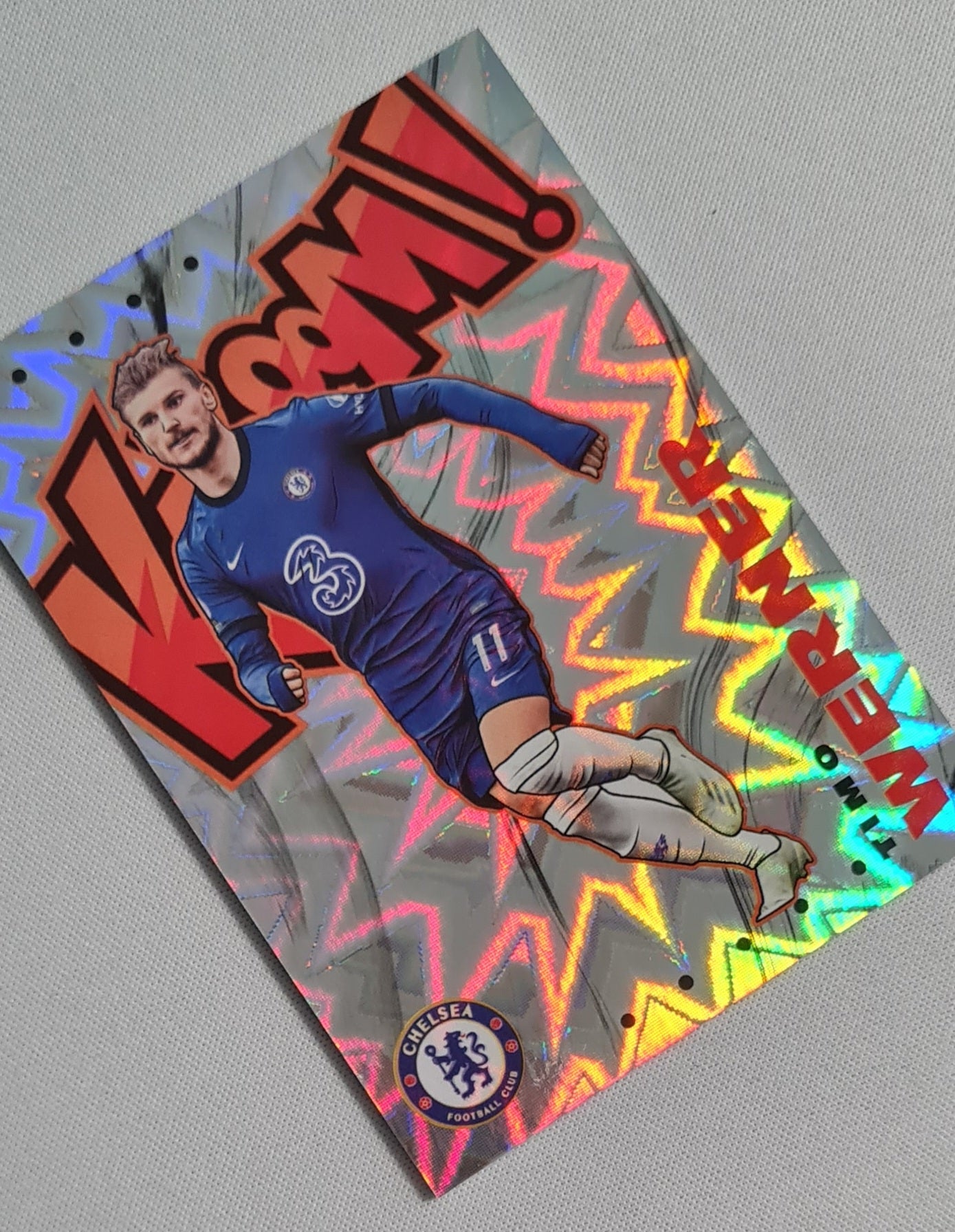 Timo Werner - 2020/21 Panini #6 Premier League Soccer - KABOOM! Chelsea