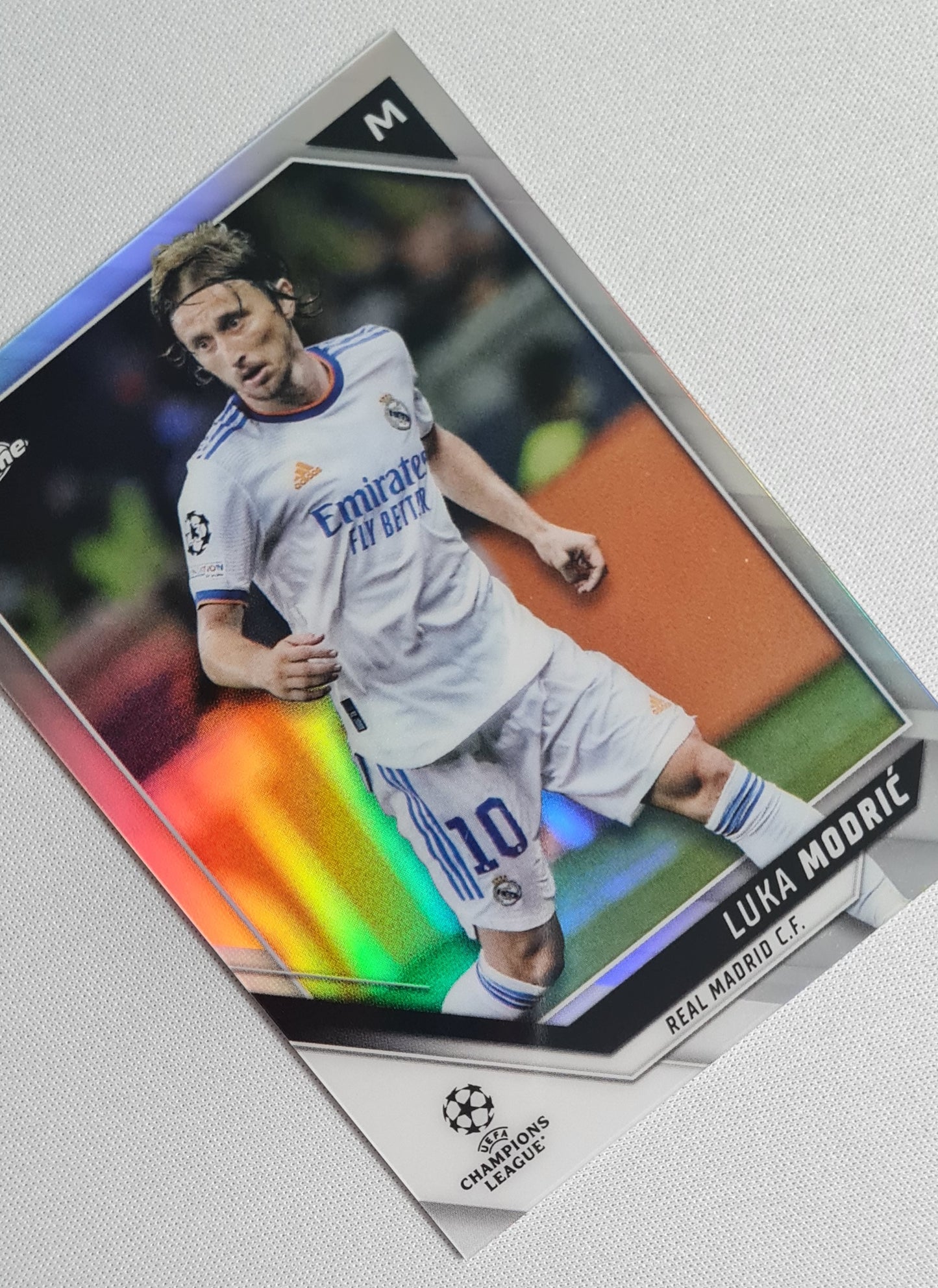 Luka Modric - 2022 Topps Chrome #85 Real Madrid C.F. Refractor