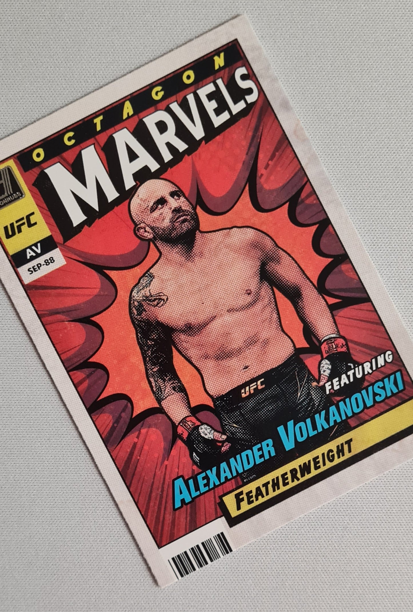 Alexander Volkanovski - 2022 Panini Octagon Marvels #6 UFC Featherweight