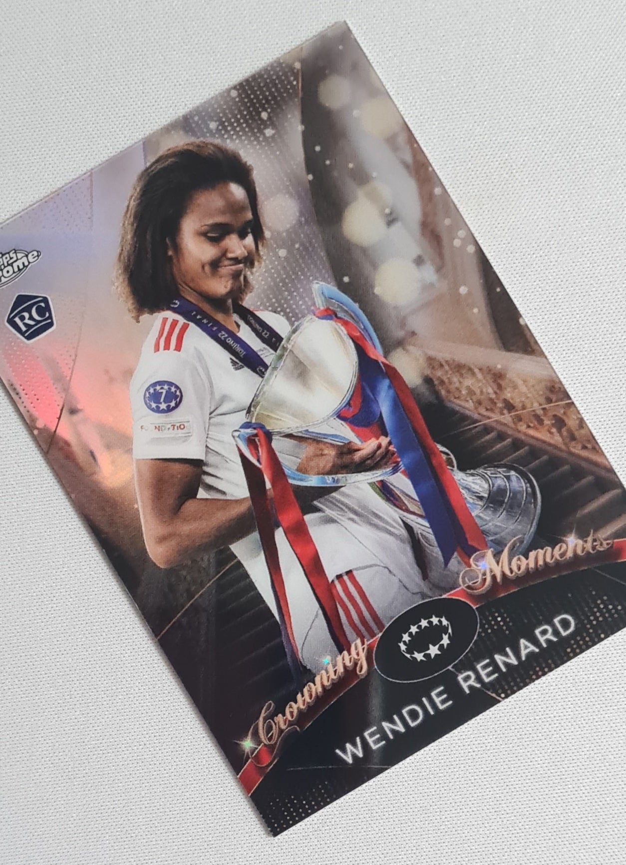 Wendie Renard - 2023 Topps Chrome "Crowning Moments" #CM-1 (RC)