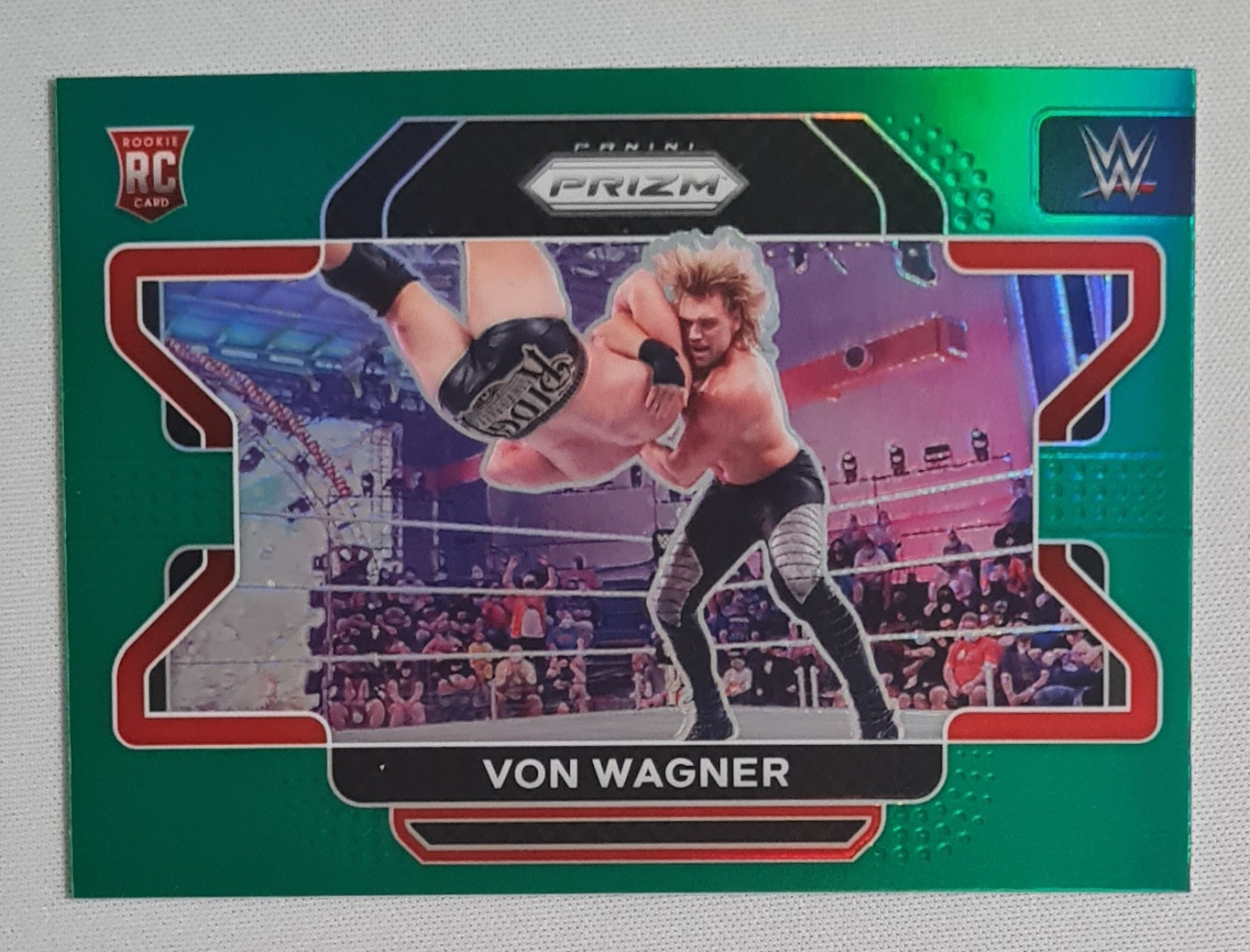 Von Wagner - 2022 Panini Prizm WWE Green Prizm #4