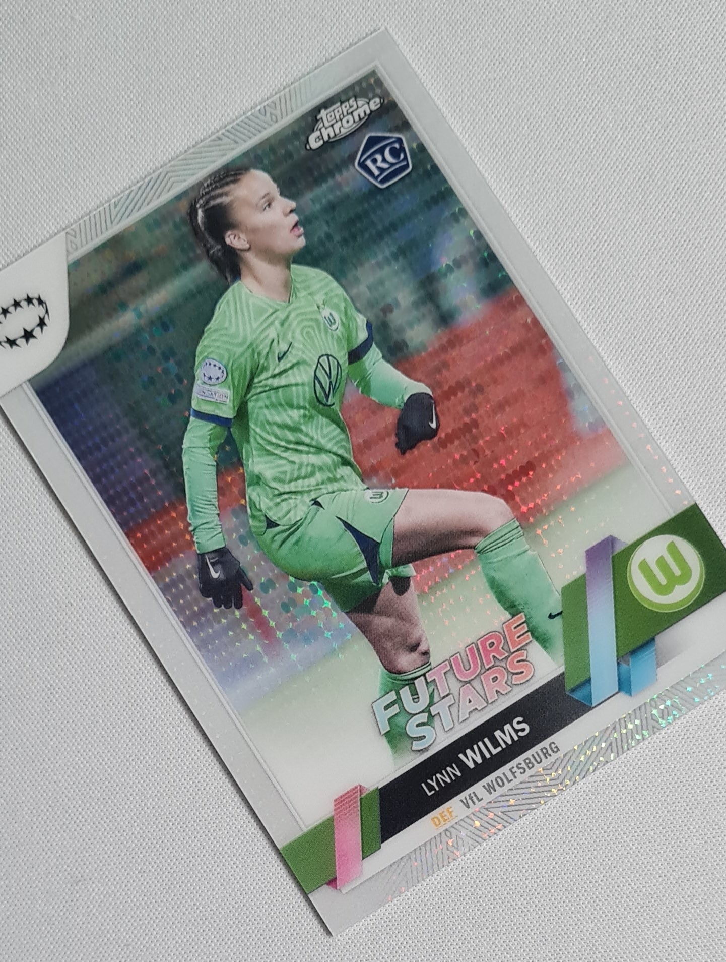 Lynn Wilms - 2023 Topps Chrome VfL Wolfsburg (CL) #47 Pulsar