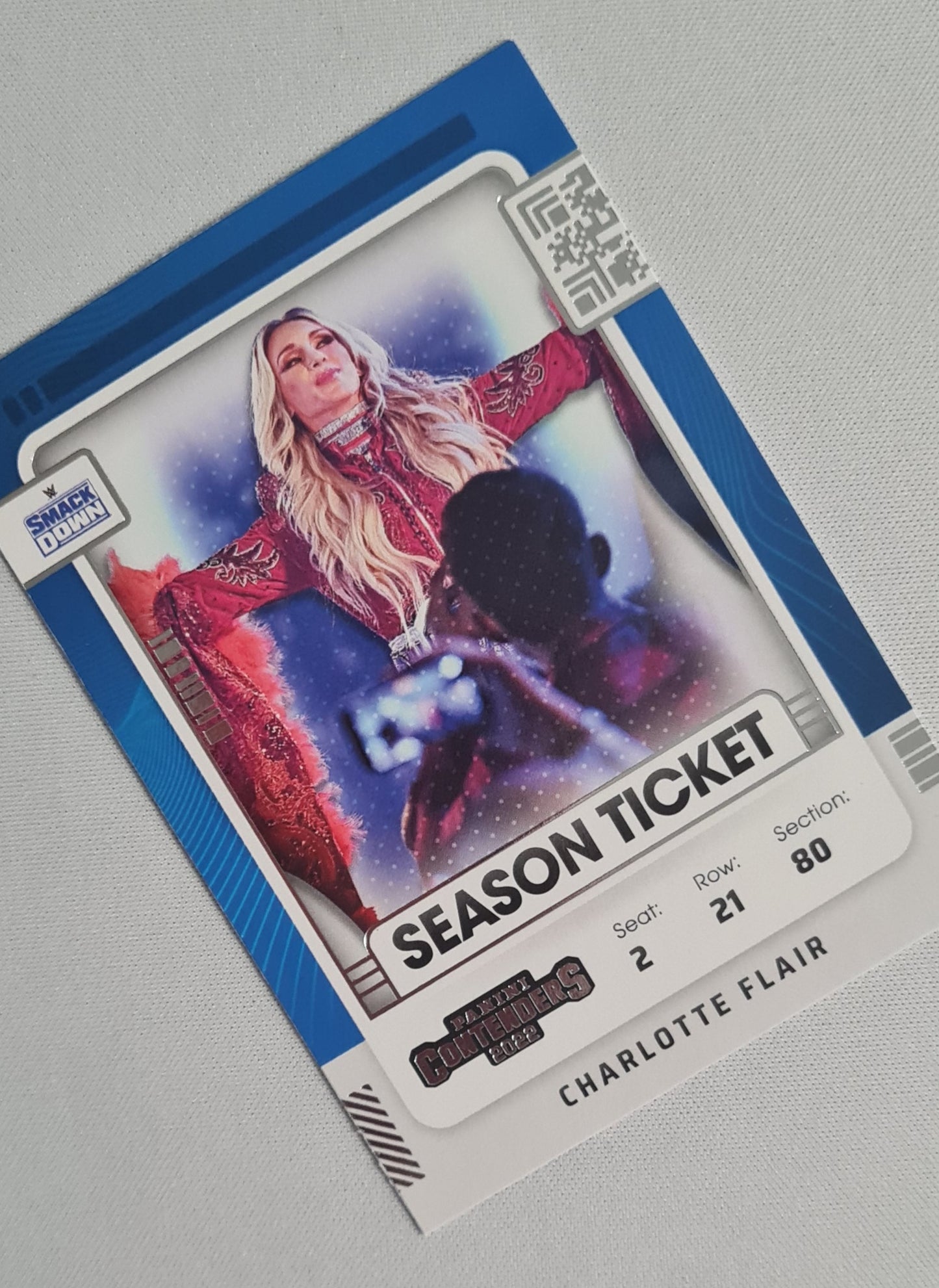 Charlotte Flair - 2022 Panini Contenders WWE Smack Down #106