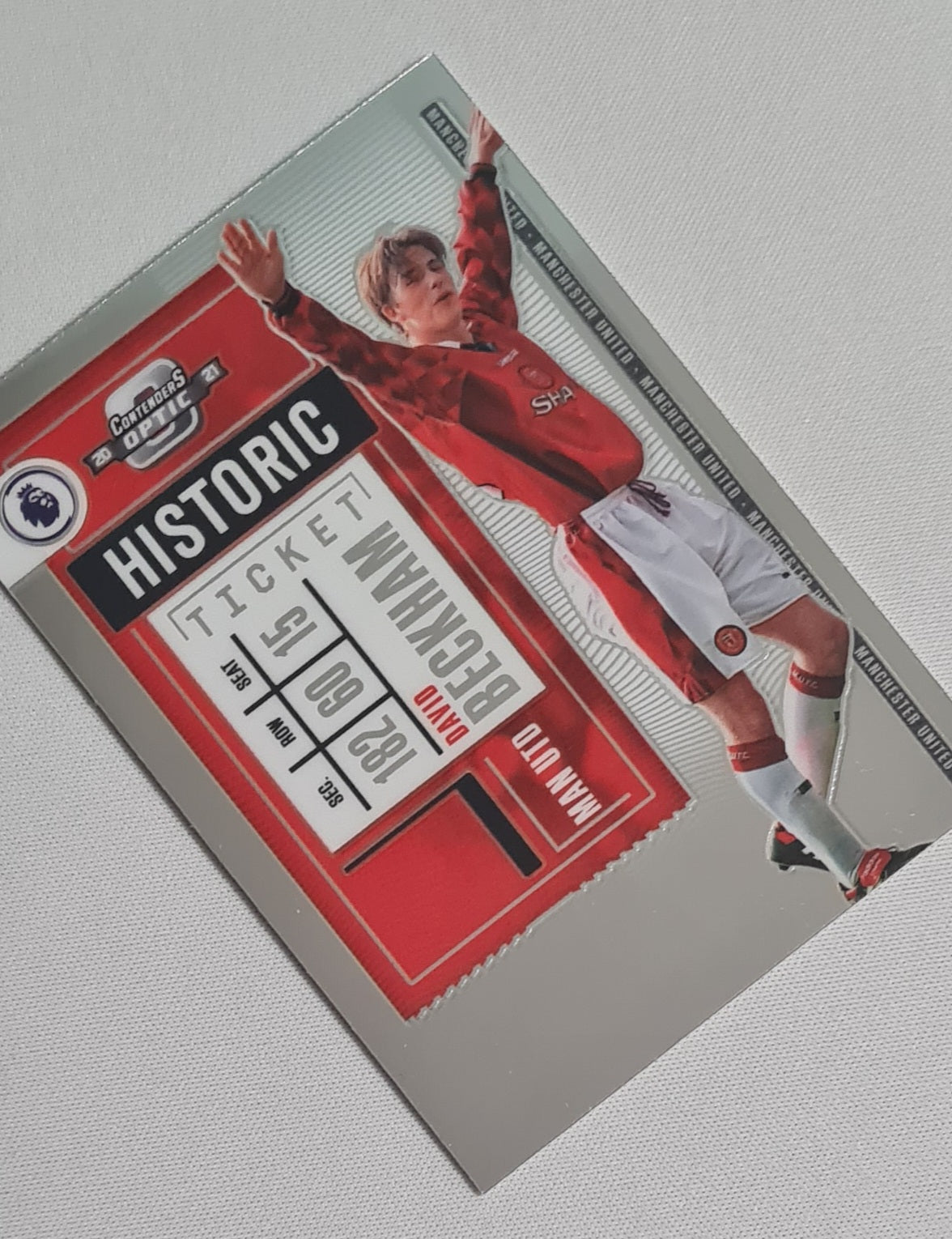 David Beckham - 2020 Panini Chronicles Contenders Optic Soccer #1 Historic Ticket (PL)