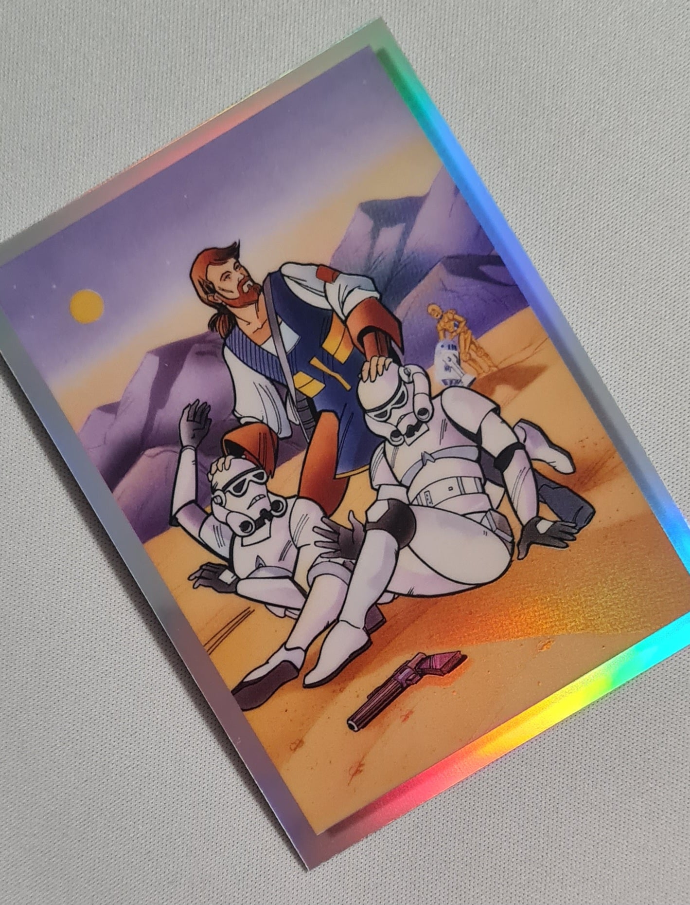 2022 Topps Star Wars Galaxy Retro Rewind Vintage Cards #V-8