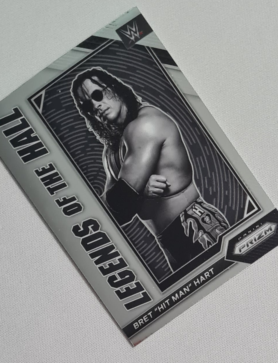 Bret Hitman Hart - 2023 Panini Prizm WWE Legends Of The Hall #10