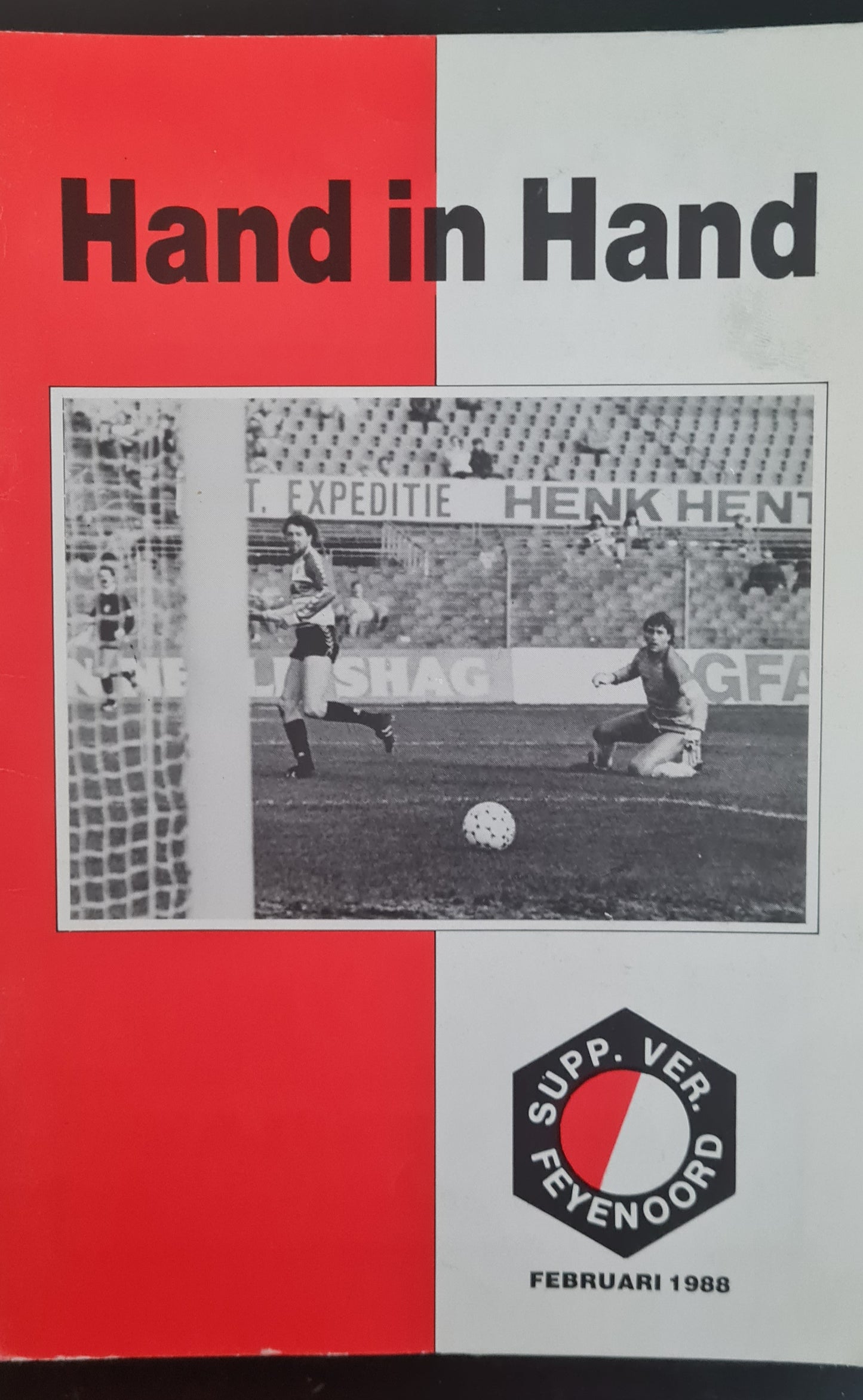 Feyenoord Official Programme - 1988 Hand in Hand - Match Day January & February (2x Programmes)