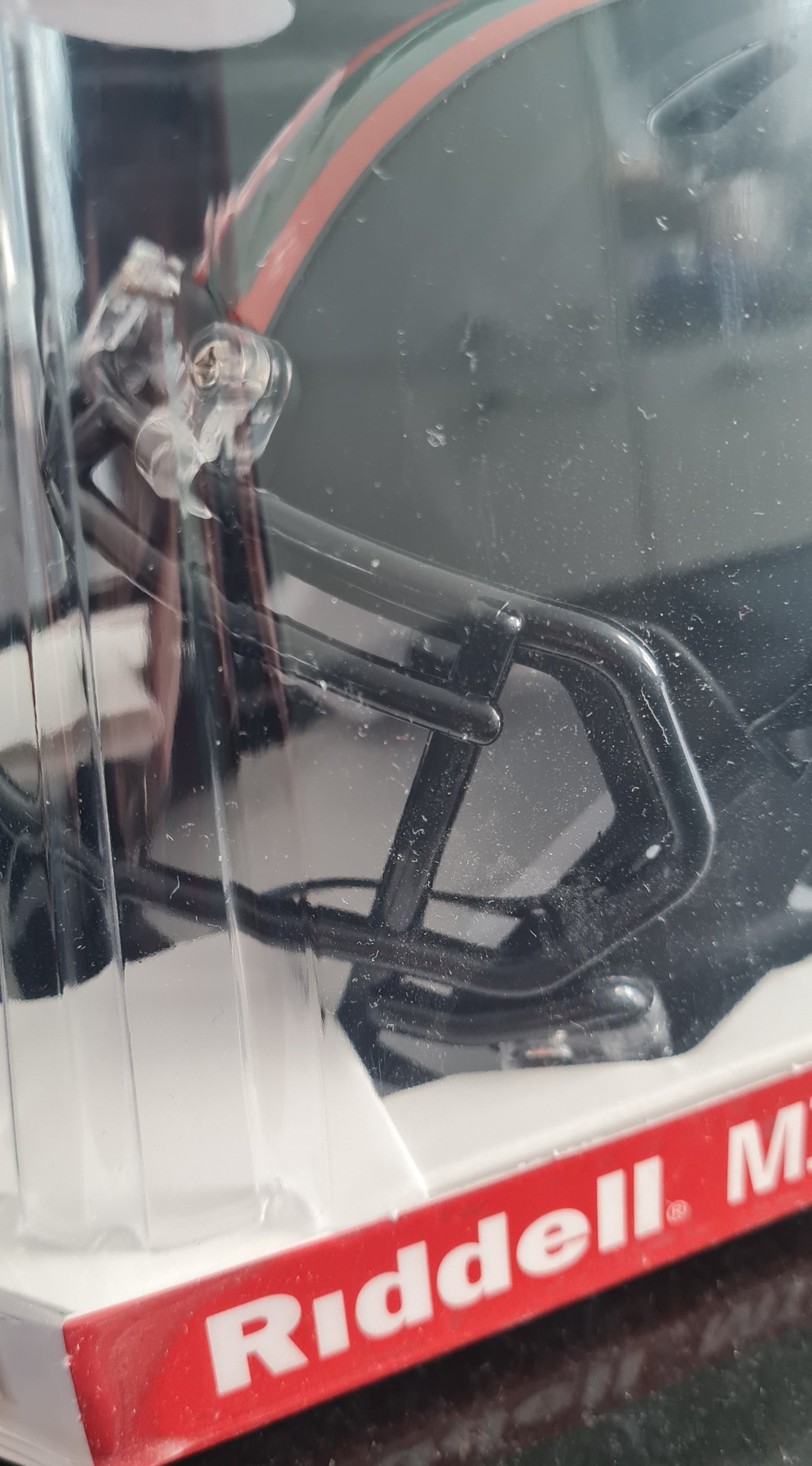 Football University of Miami - NCAA Riddell Mini Helmet (Speed) Nights Alt