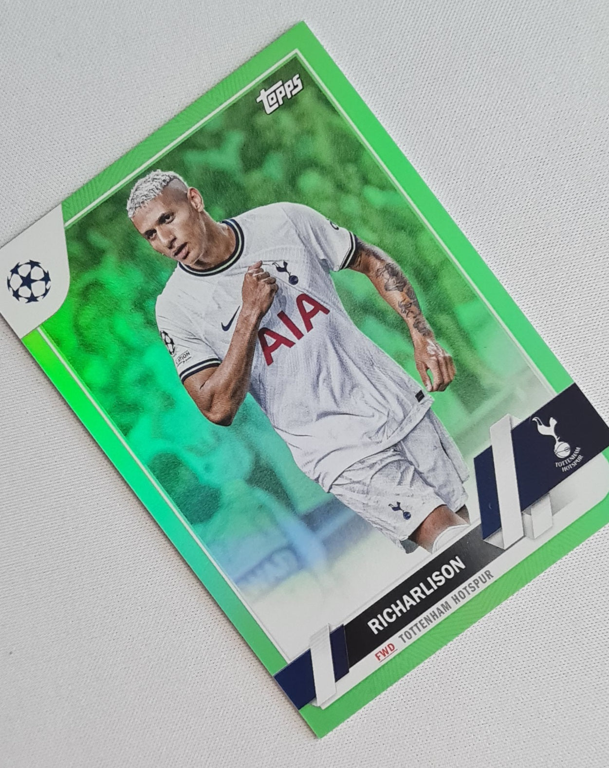Richarlison - 2023 Topps Tottenham Hotspur (CL) #138 Aqua /199