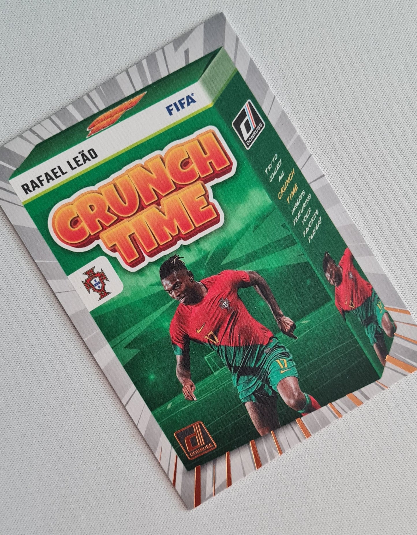 Rafael Leao - 2023/24 Panini Donruss Soccer Crunch Time #3