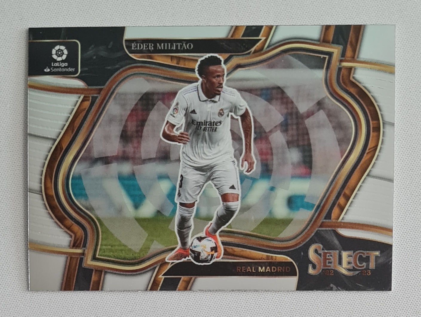 Eder Militao - 2023 Panini Select La Liga Soccer Field Level #226 Real Madrid