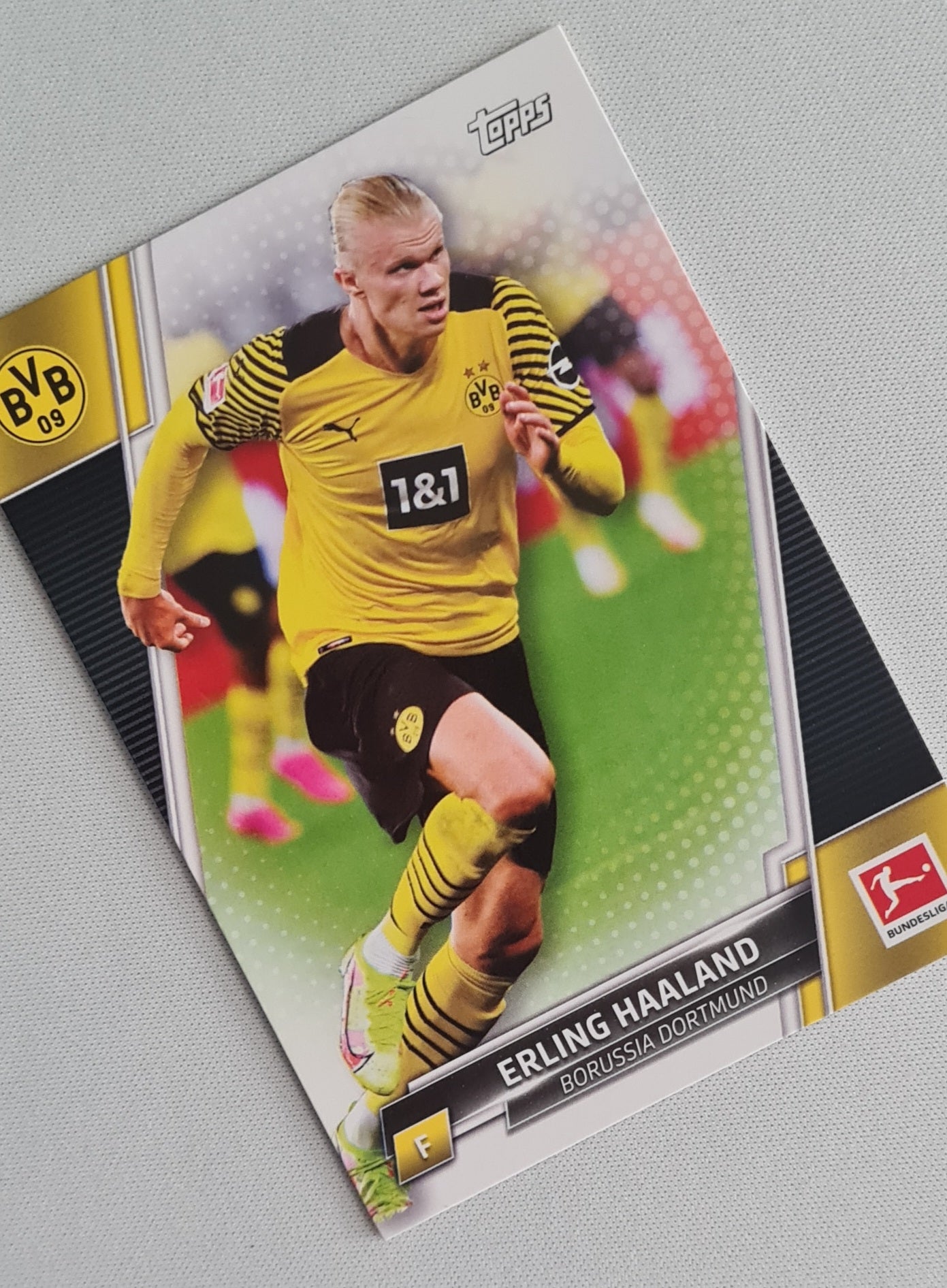 Erling Haaland - 2021/22 Topps Bundesliga #53 Borussia Dortmund