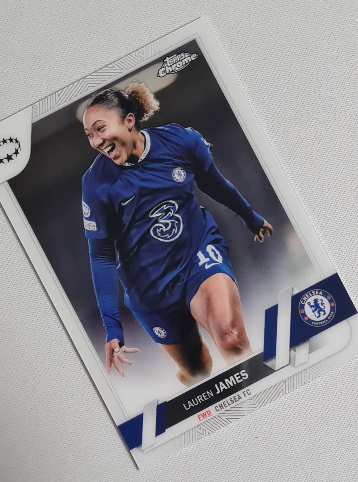 Lauren James - 2023 Topps Chrome Chelsea FC (CL) #79