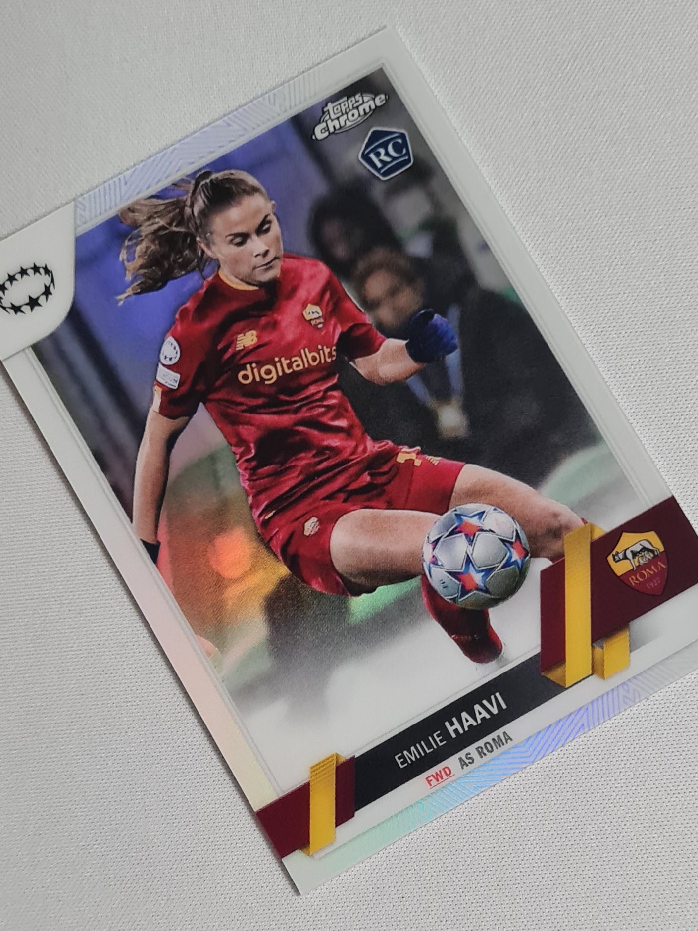 Emile Haavi - 2023 Topps Chrome AS Roma (CL) (RC) #99