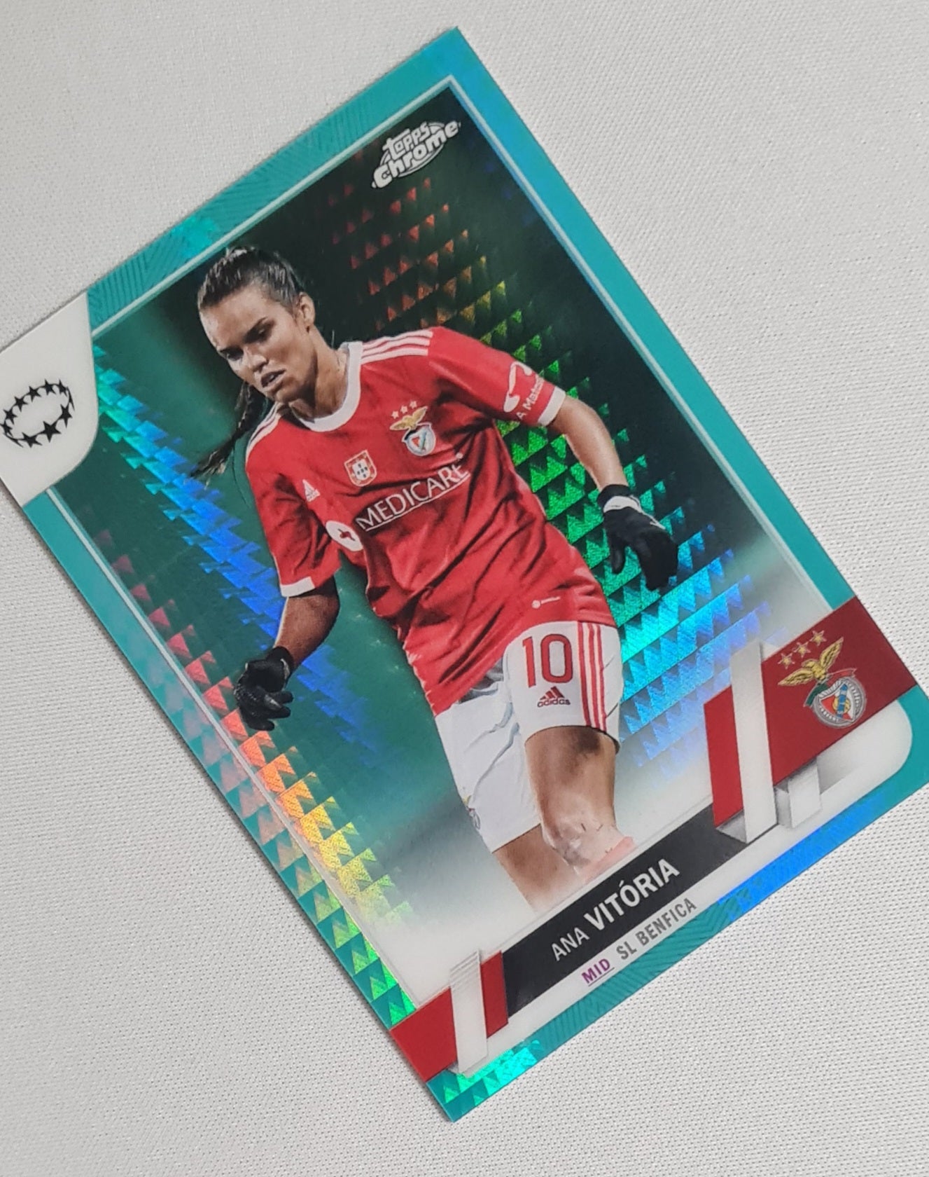 Ana Vitória - 2023 Topps Chrome Aqua SL Benfica (CL) #24