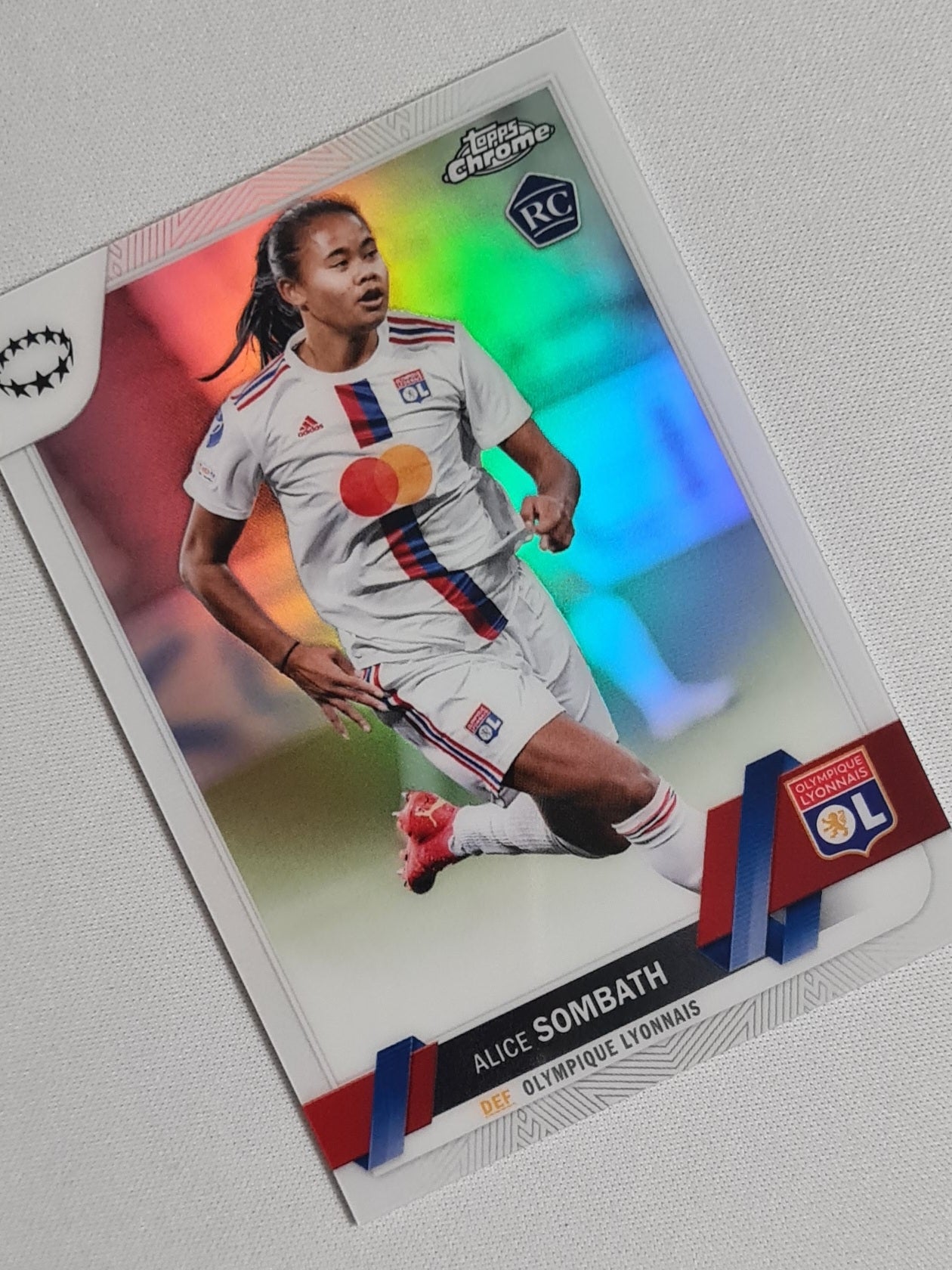 Alice Sombath - 2023 Topps Chrome Silver Olympique Lyonnais (CL) (RC) #96