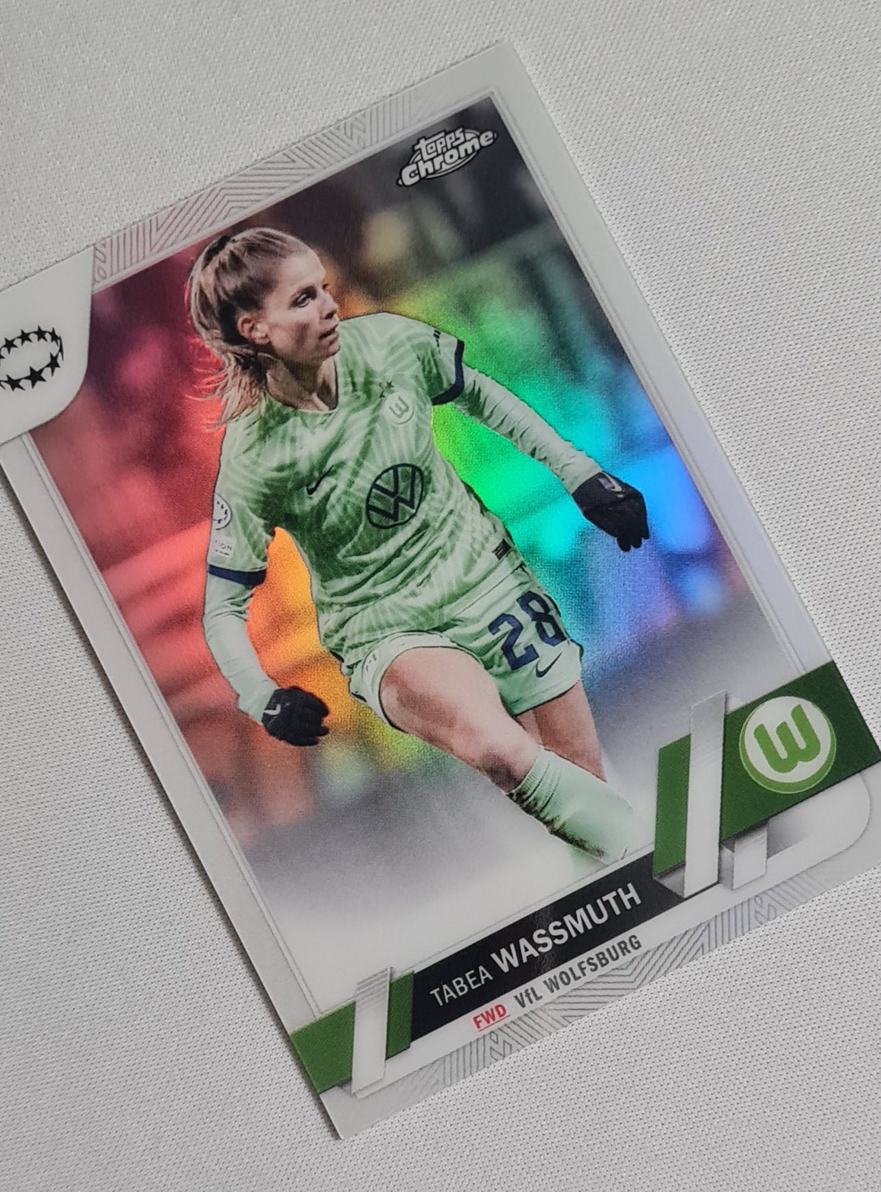 Tabea Wassmuth - 2023 Topps Chrome VFL Wolfsburg (CL) #72