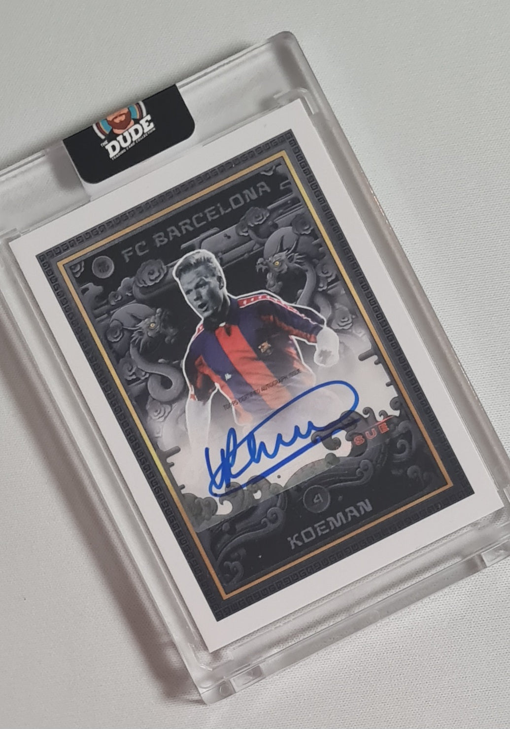 Ronald Koeman - 2024 Topps Year of the Dragon 23/24 FC Barcelona #ES-RK /Auto