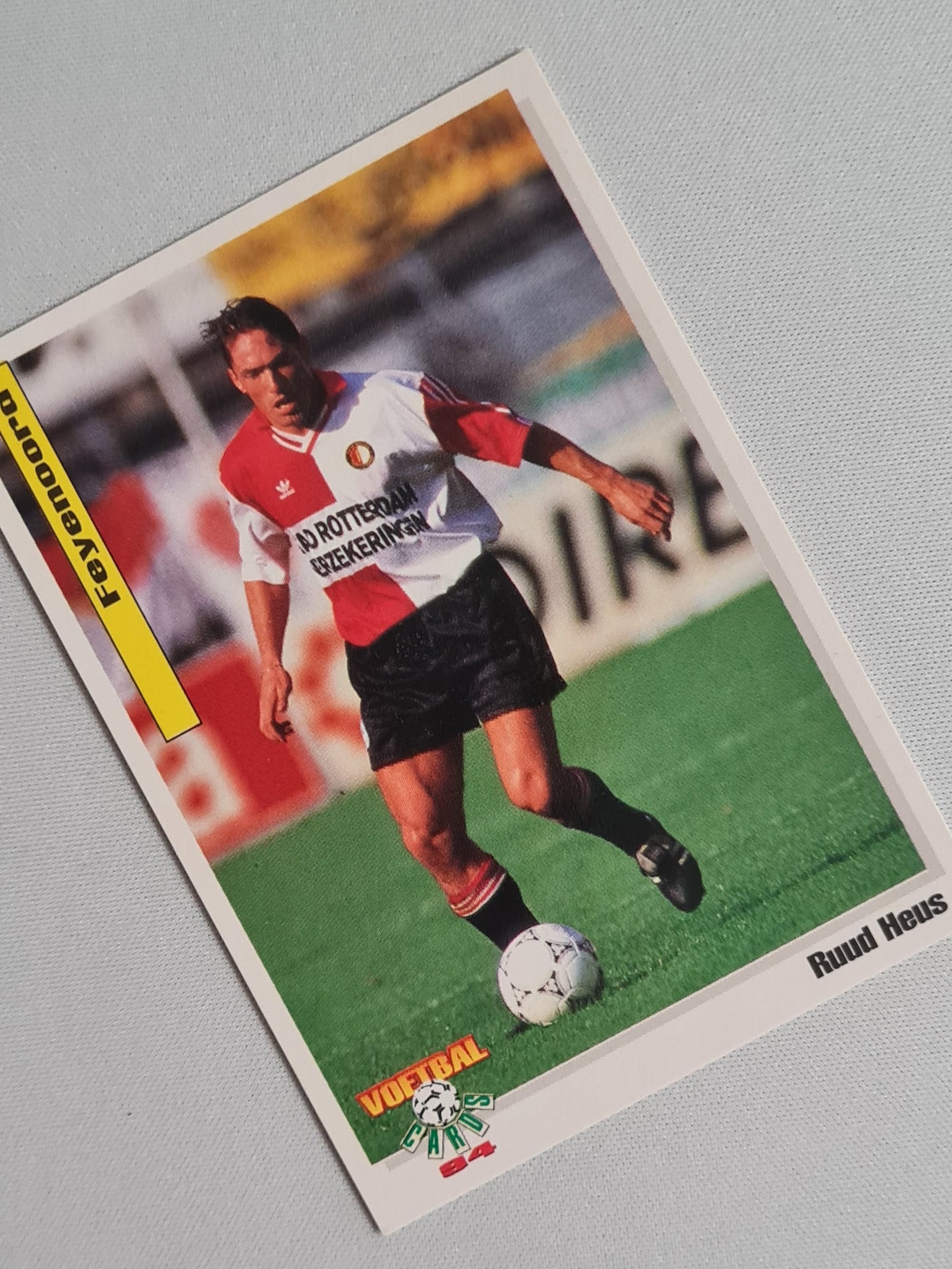 Ruud Heus - 1994 Panini Voetbal Cards Rotterdam Feyenoord #21