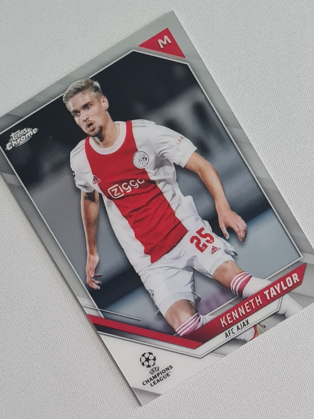 Kenneth Taylor - 2022 Topps Chrome AFC Ajax Champions League #126