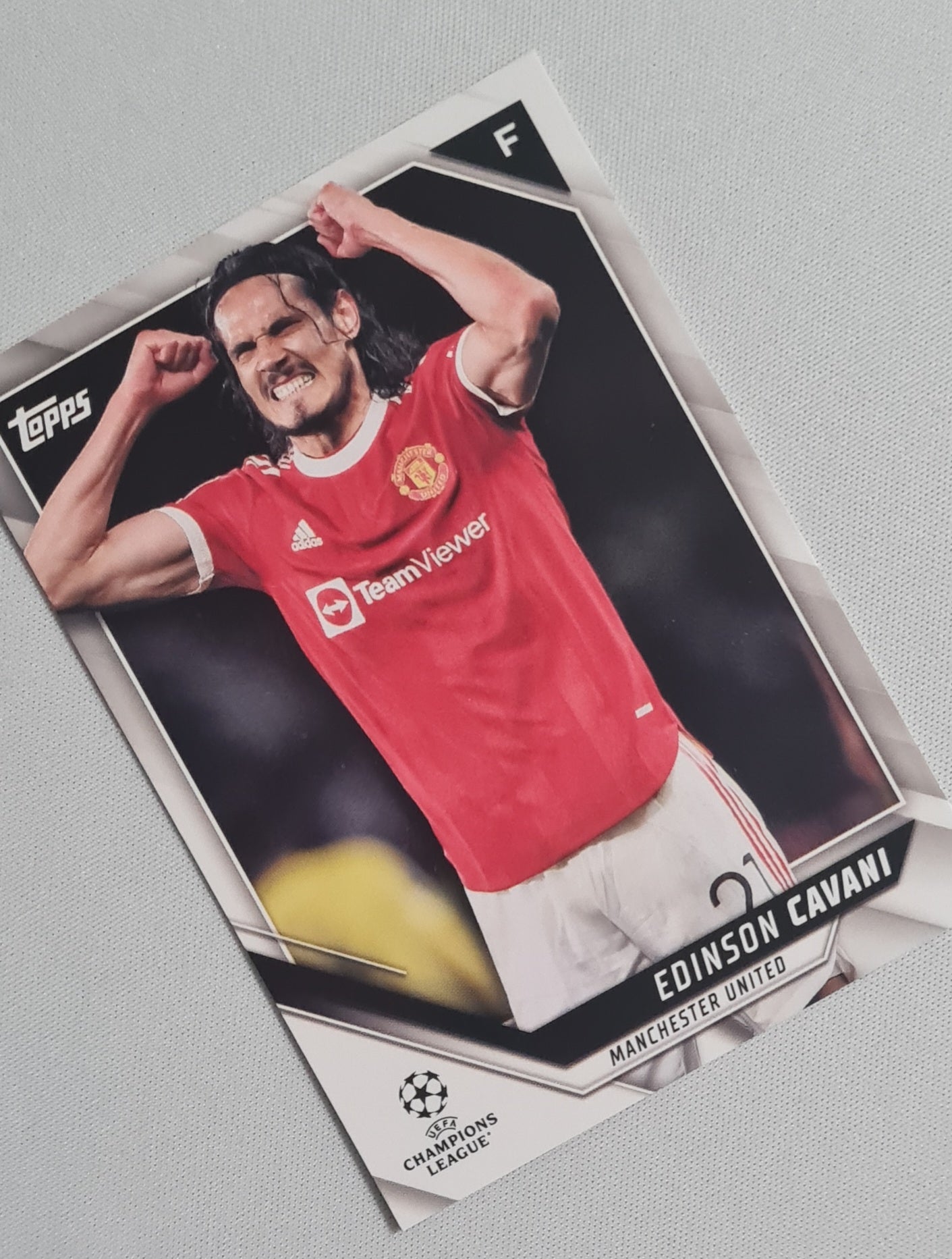 Edinson Cavani - 2022 Topps Manchester United (CL) #145