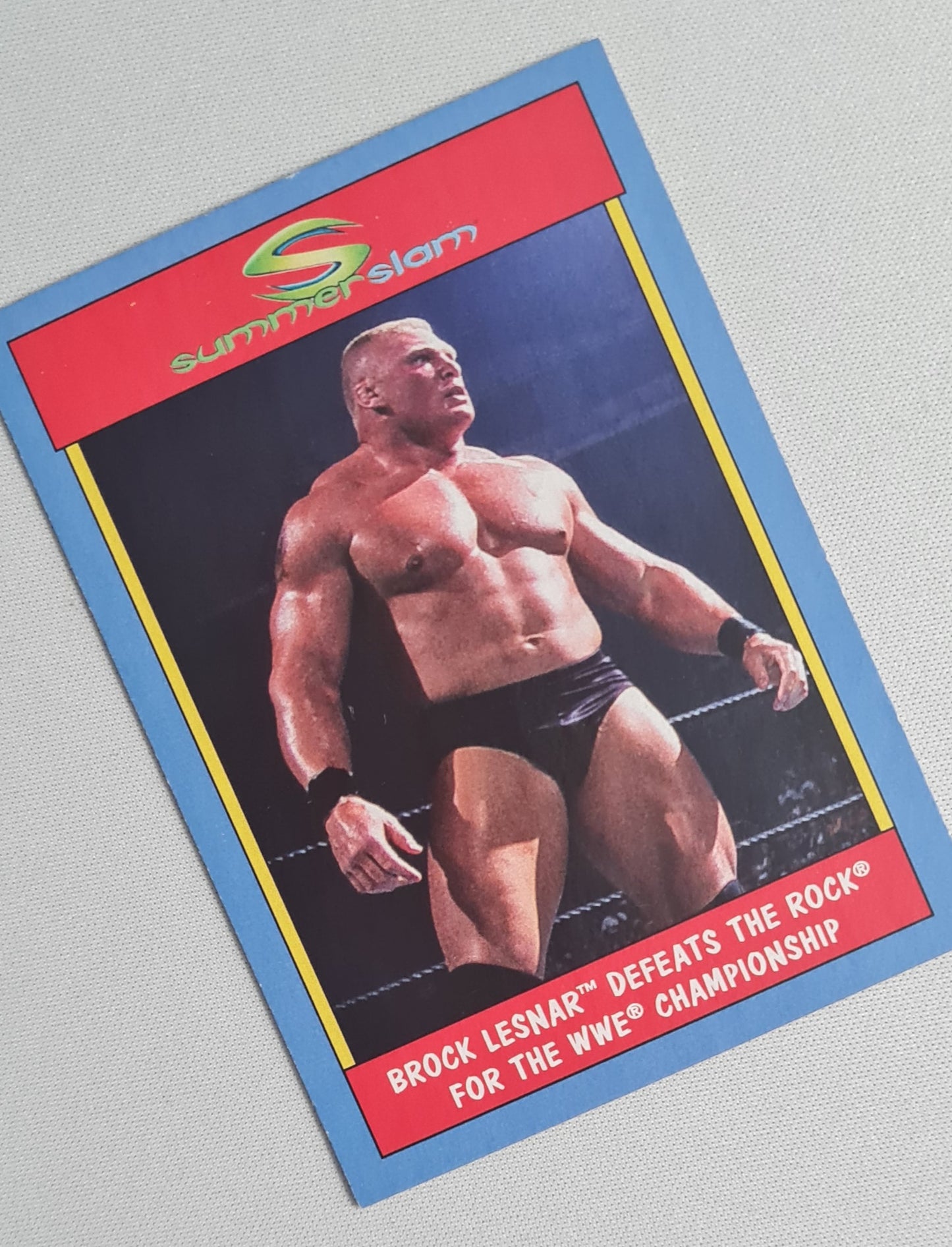 Brock Lesnar - 2017 Topps WWE SummerSlam Matches #28