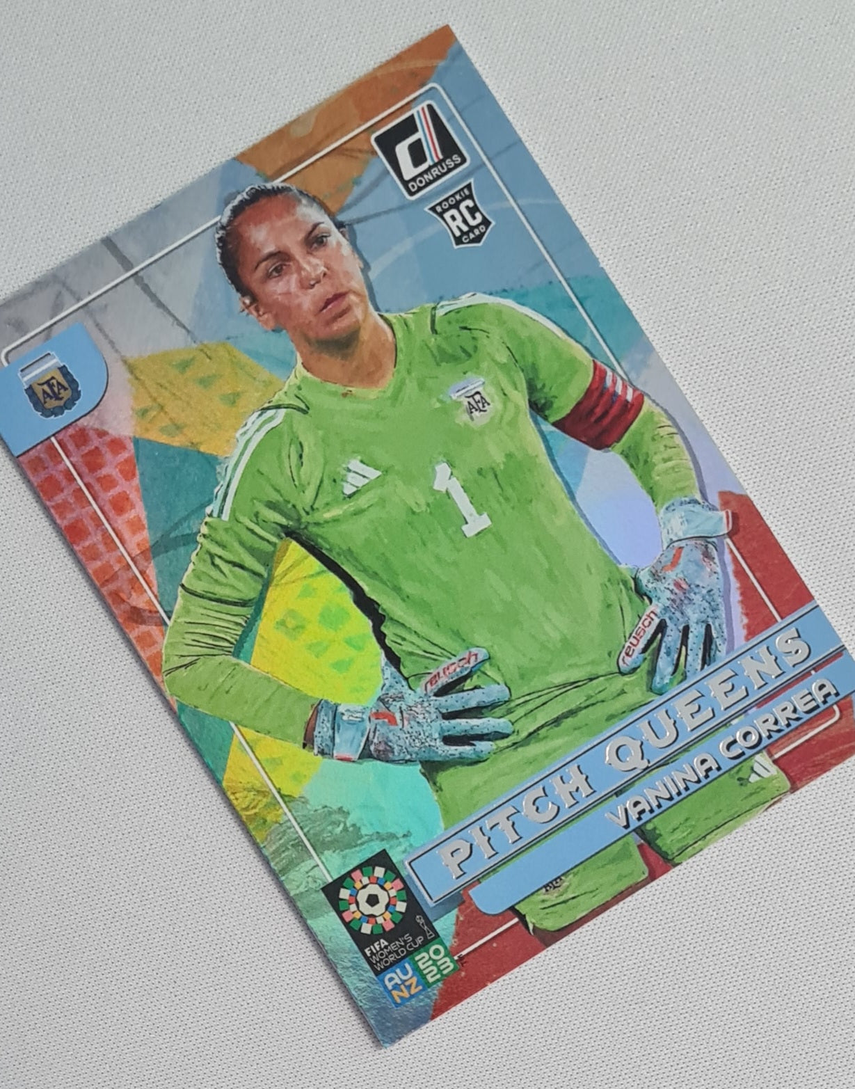 Vanina Correr - 2023 Panini Donruss - Pitch Queen - FIFA Women's Worls Cup 2023 (RC) #1