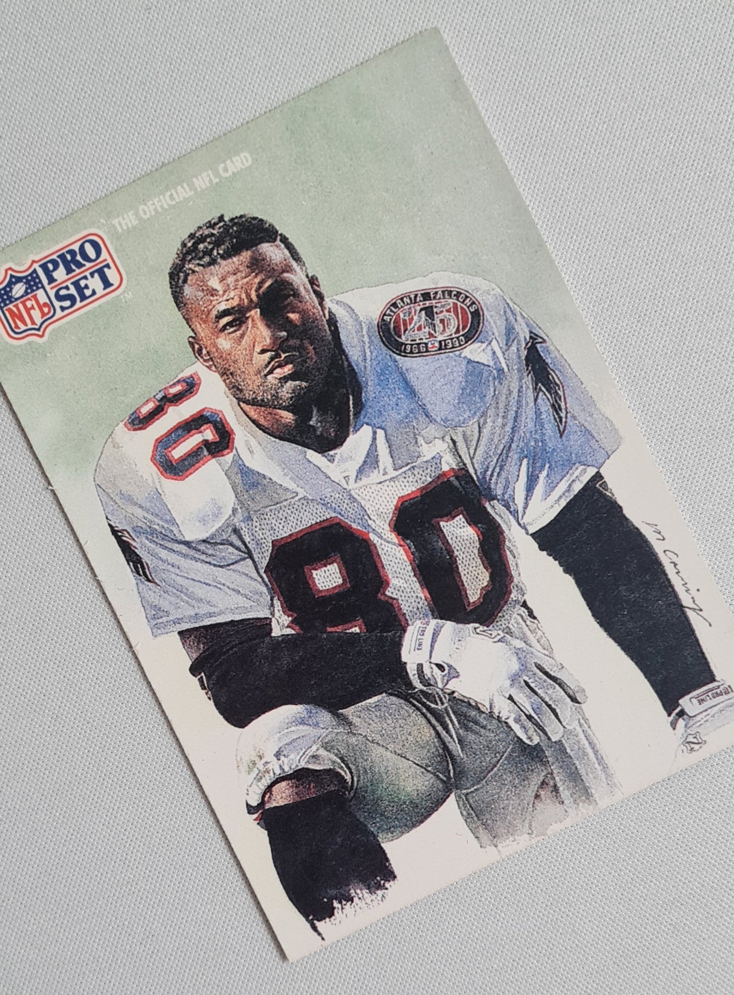 Andre Rison - 1991 National Football League Pro Set NFL Atlanta Falcons #380