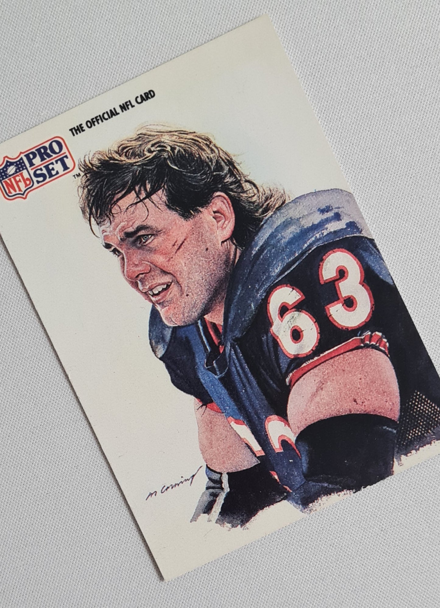 Jay Hilgenberg - 1991 National Football League Pro Set NFL Chicago Bears #385