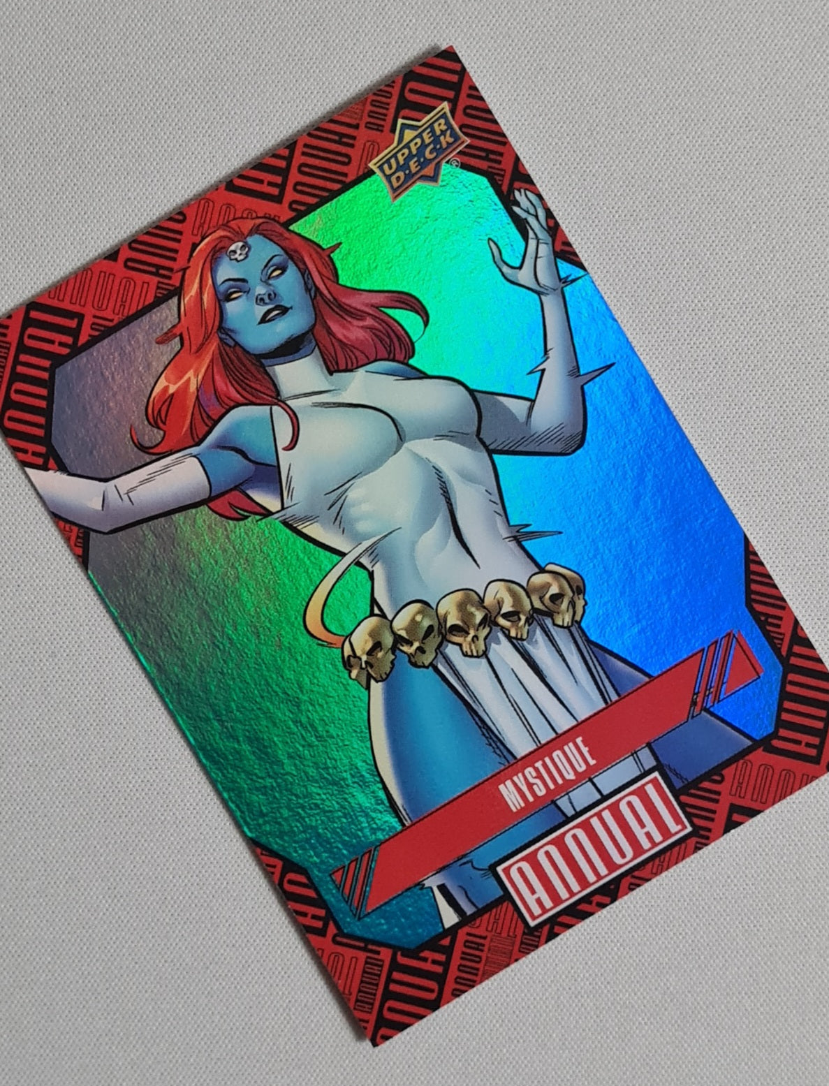 Mystique - 2023/24 Upper Deck - Marvel Annual #57 Blue Holo