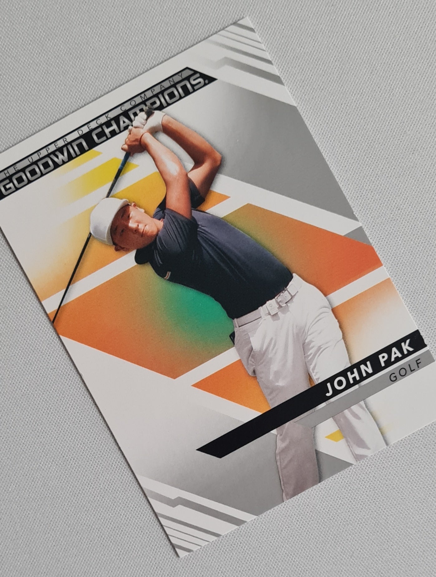 John Pak - 2022 Upper Deck Goodwin Champions - Golf #23