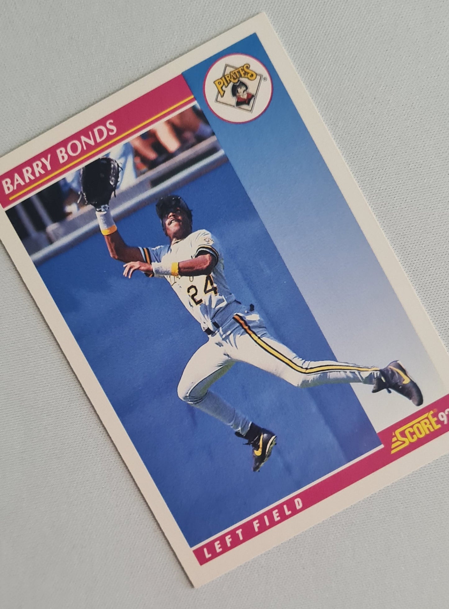 Barry Bonds - 1992 Score MLB Baseball Pittsburgh Pirates #555