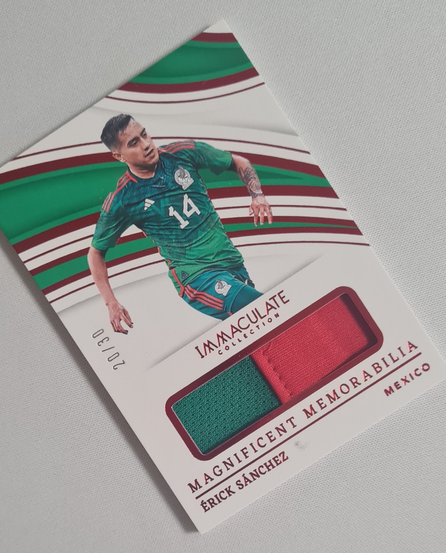 Erick Sanchez - 2023/24 Panini Immaculate Collection Soccer National Team Mexico #MG-ESZ /Patch /30