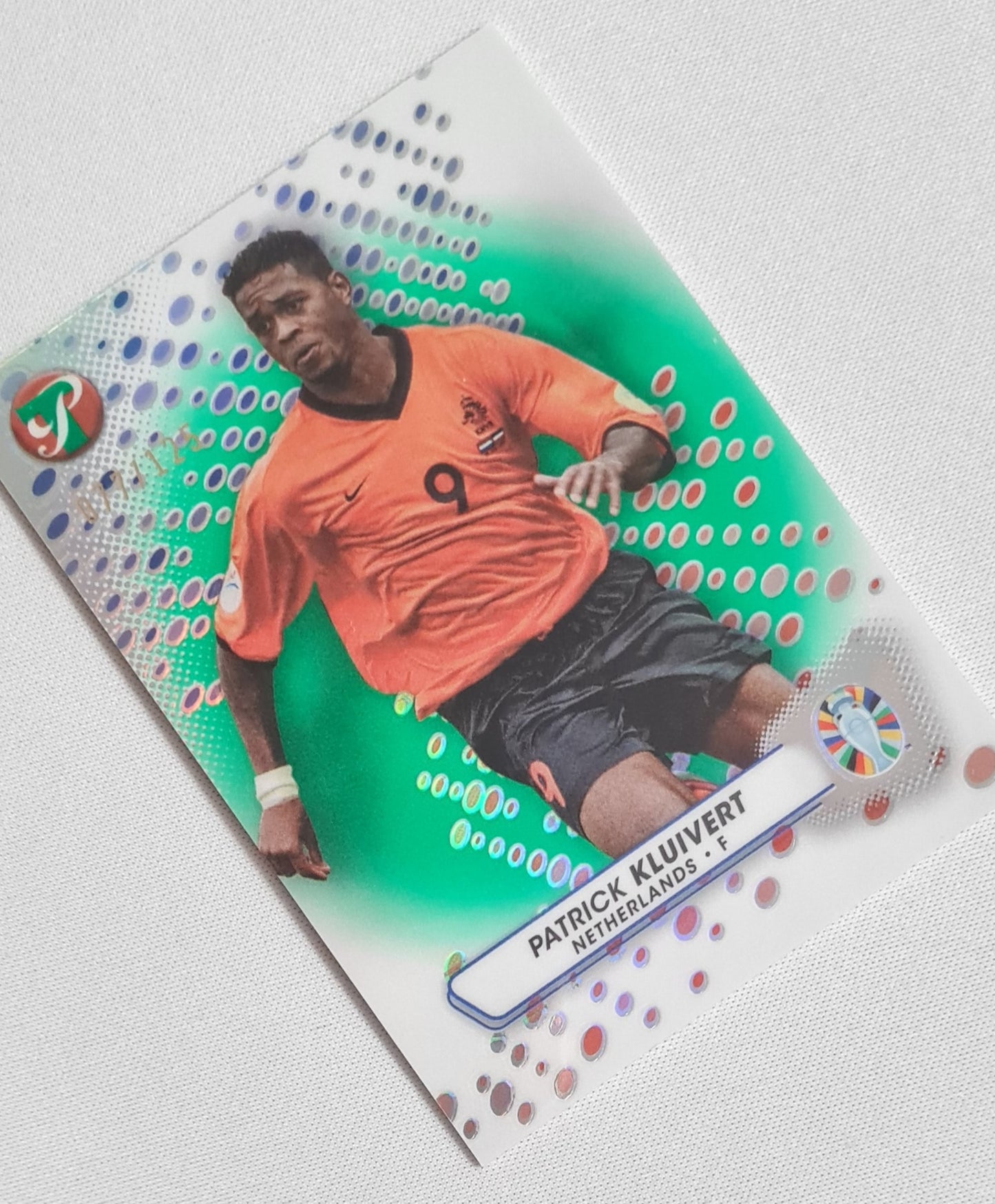 Patrick Kluivert - 2023 Topps "Road to UEFA 2024" #113 Green /125