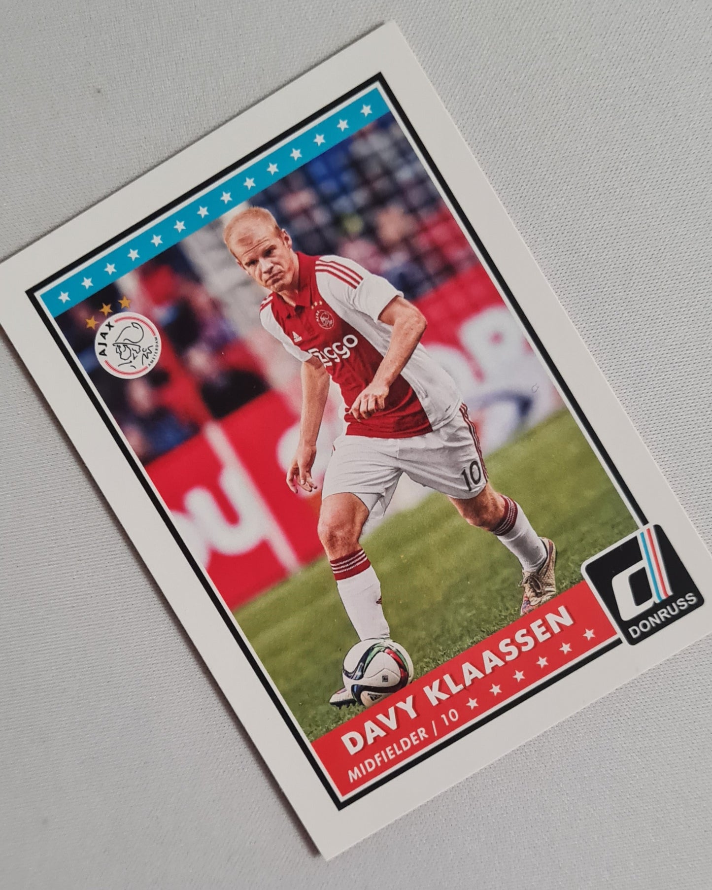 Davy Klaassen - 2015 Panini Donruss AFC Ajax #100