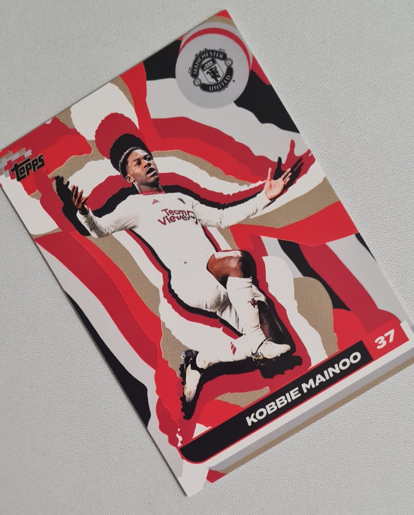 Kobbie Mainoo - 2025 Topps Official Club Product Manchester United #27