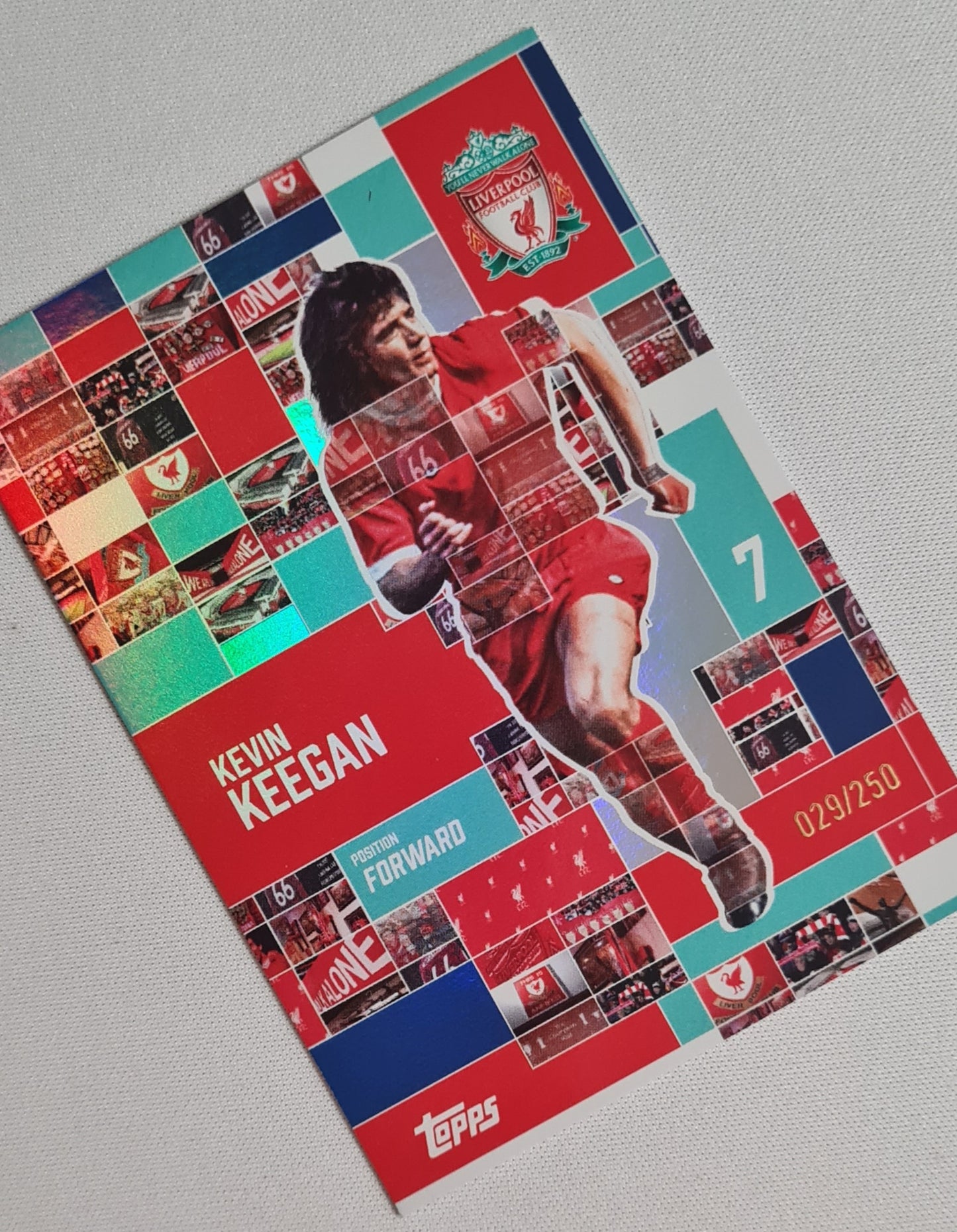 Kevin Keegan - 2024 Topps Official Club Product Liverpool F.C. #41 /250