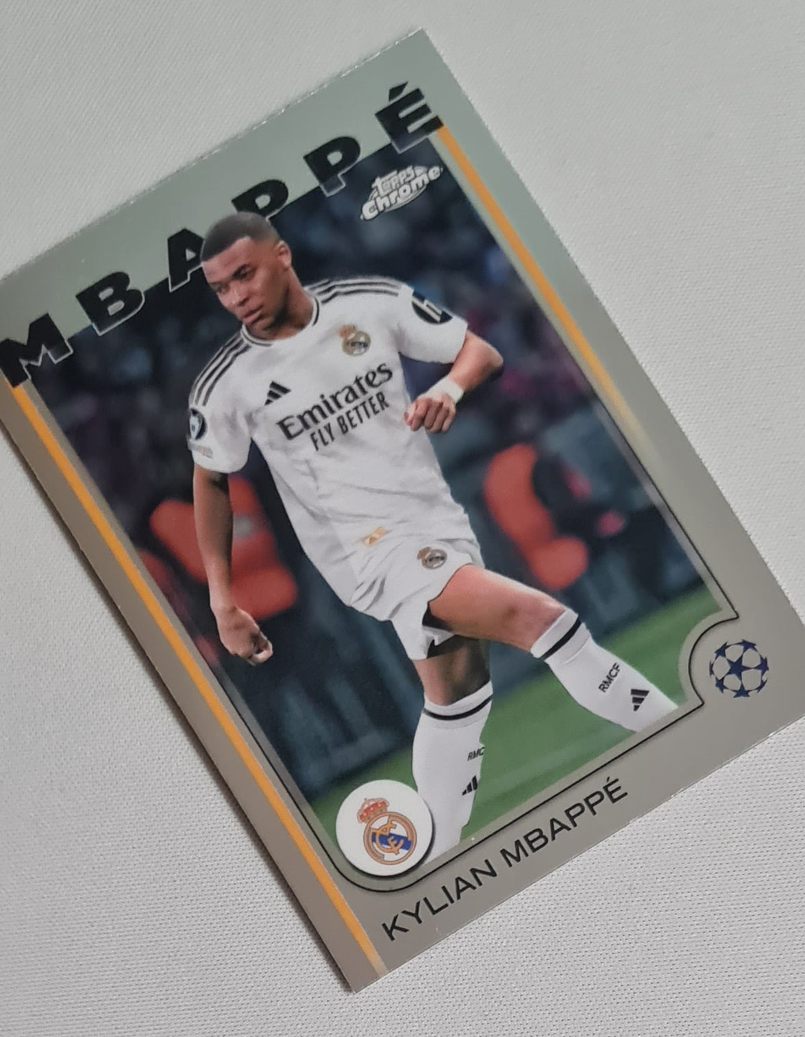 Kylian MBappe - 2025 Topps Chrome Real Madrid C.F. #1