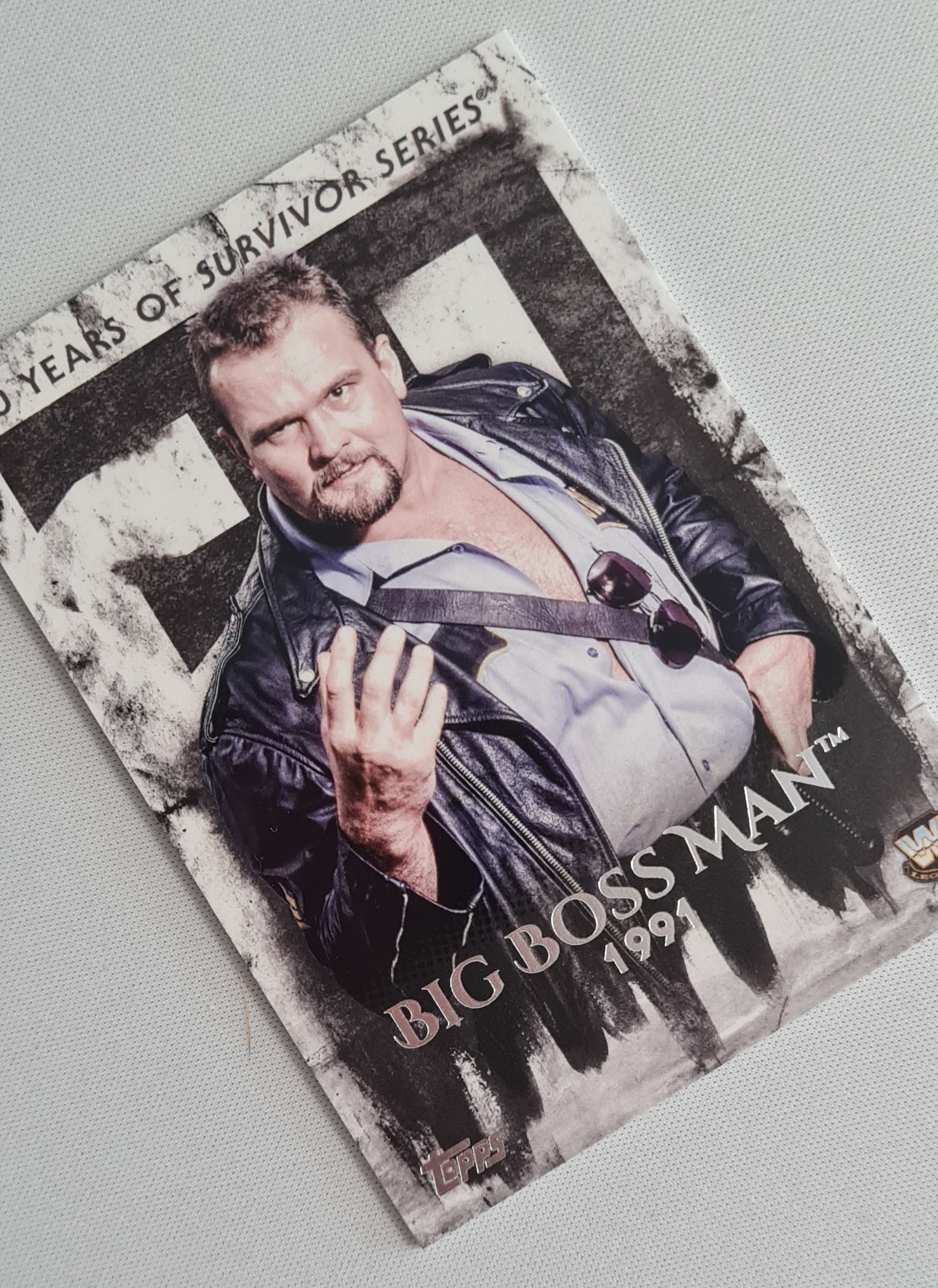 Big Boss Man - 2018 Topps WWE 30 Years of Survivor Series #SS-5