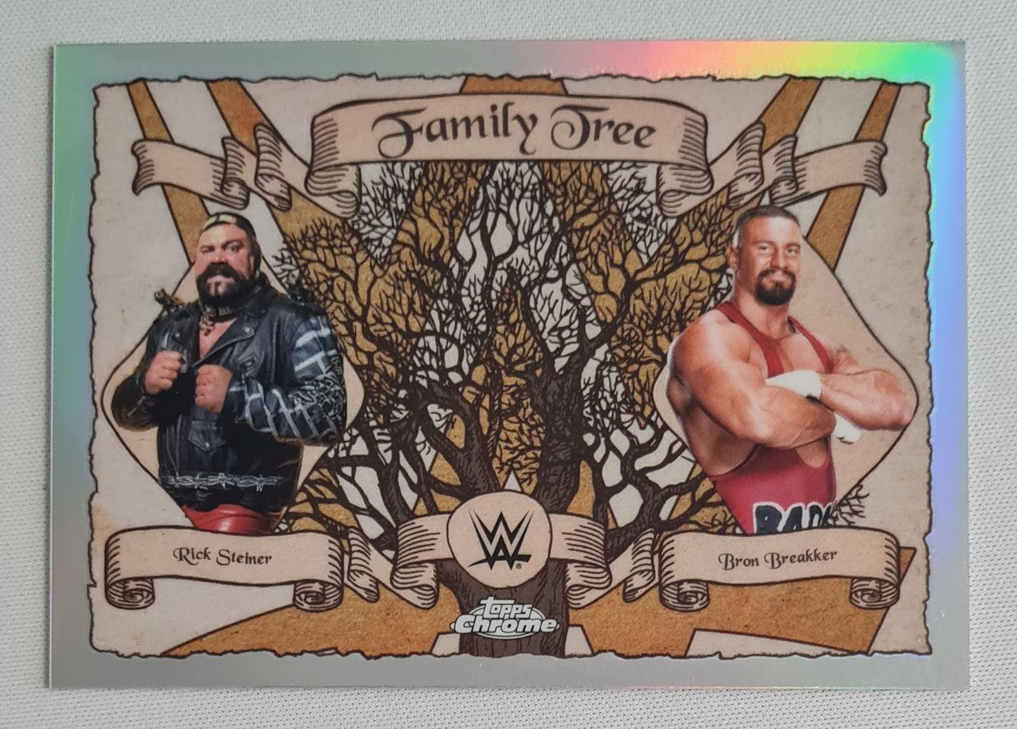 Rick Steiner & Bron Breaker - 2025 Topps Chrome Family Tree #FT-ST