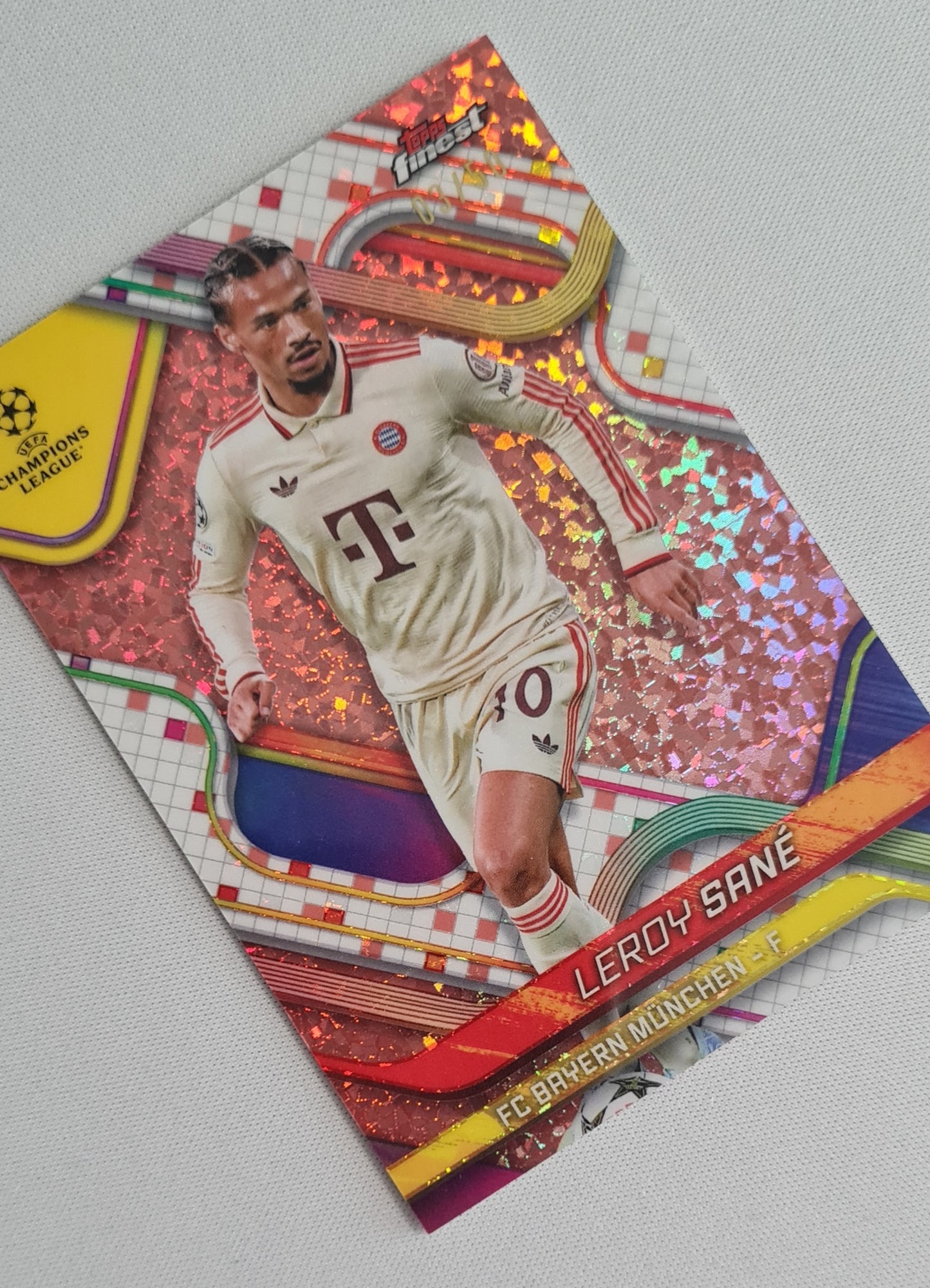 Leroy Sané - 2025 Topps Finest Champions League /50 #79
