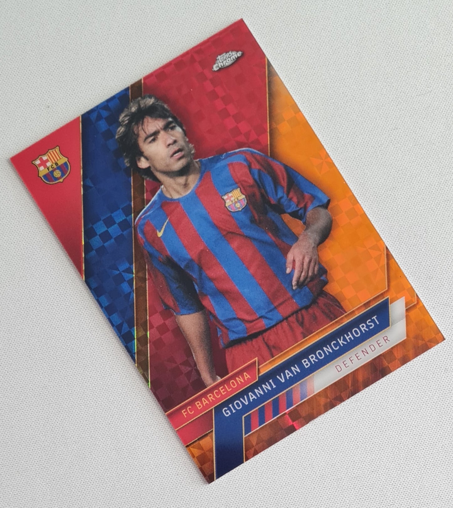 Giovanni van Bronckhorst - 2023 Topps Chrome Orange /25 #36