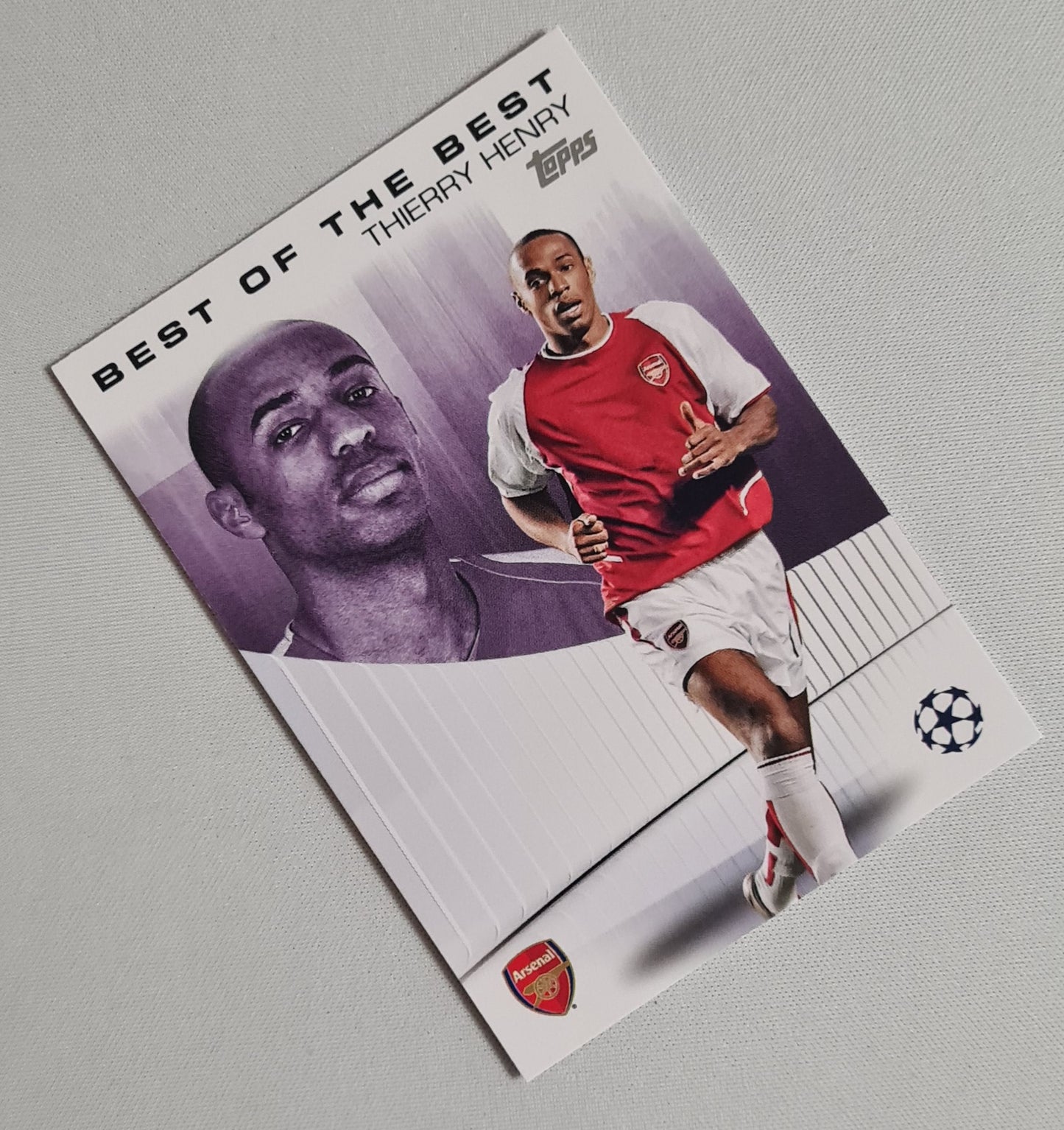 Thierry Henry - 2025 Topps Best of the Best (CL) Arsenal FC #BOTB-3