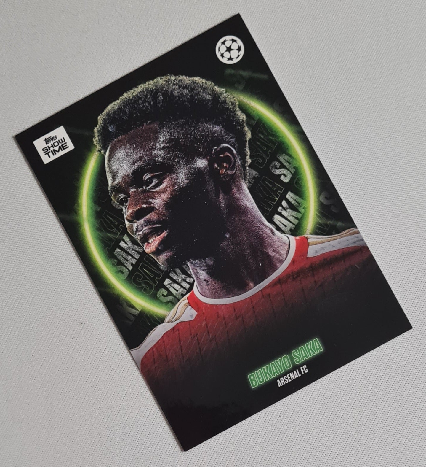 Bukayo Saka - 2024 Topps Show Time The Arsenal Football Club Pic (CL)