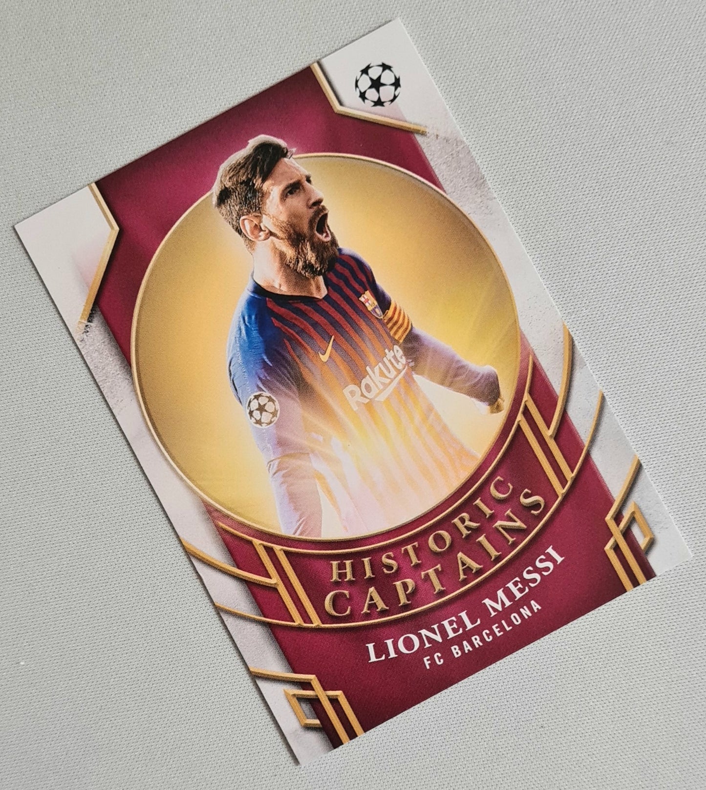 Lionel Messi - 2025 Topps Historic Captains FC Barcelona (CL) #HC-4