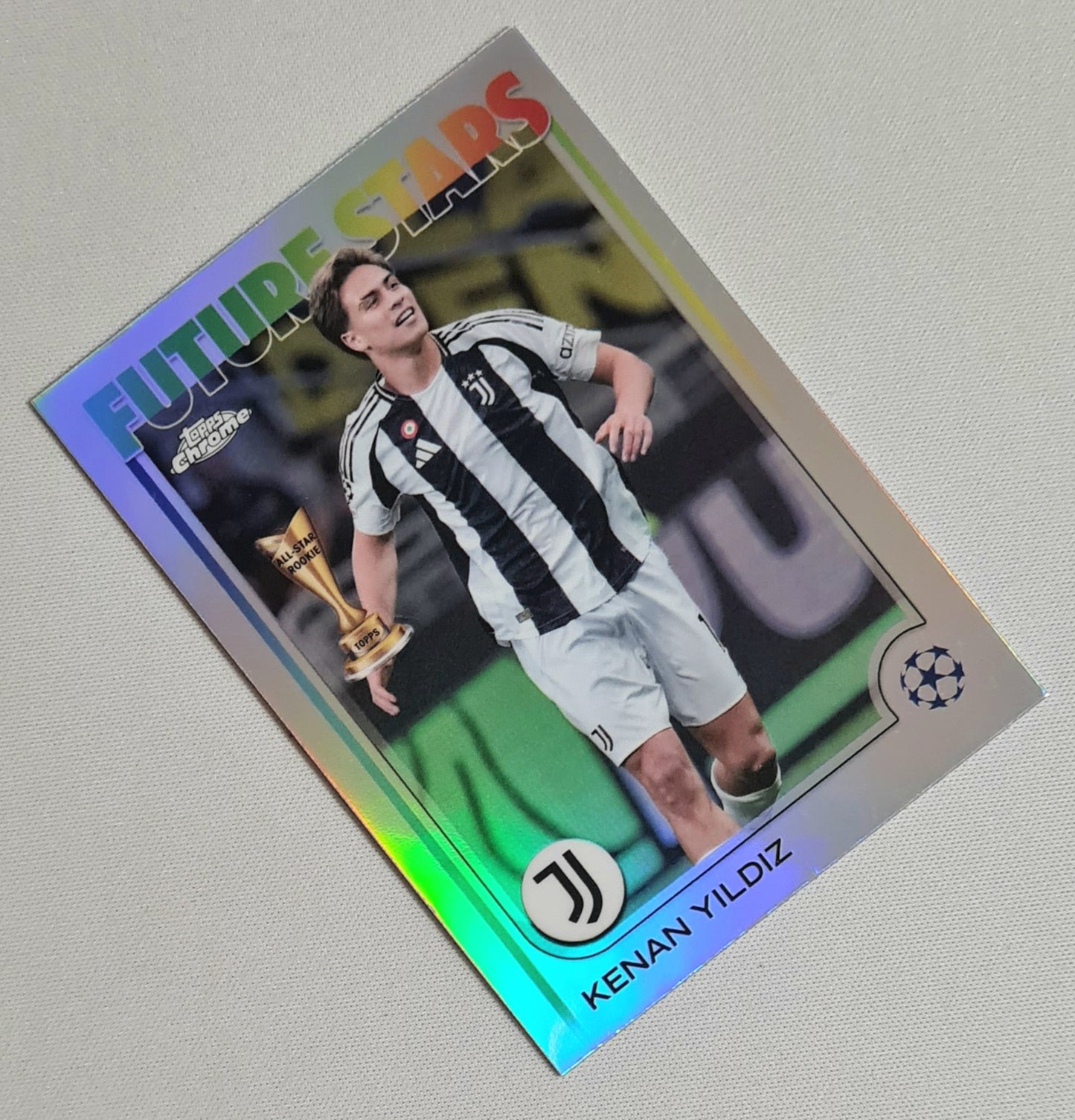 Kenan Yildiz - 2025 Topps Chrome Future Stars Juventus #59 Refractor