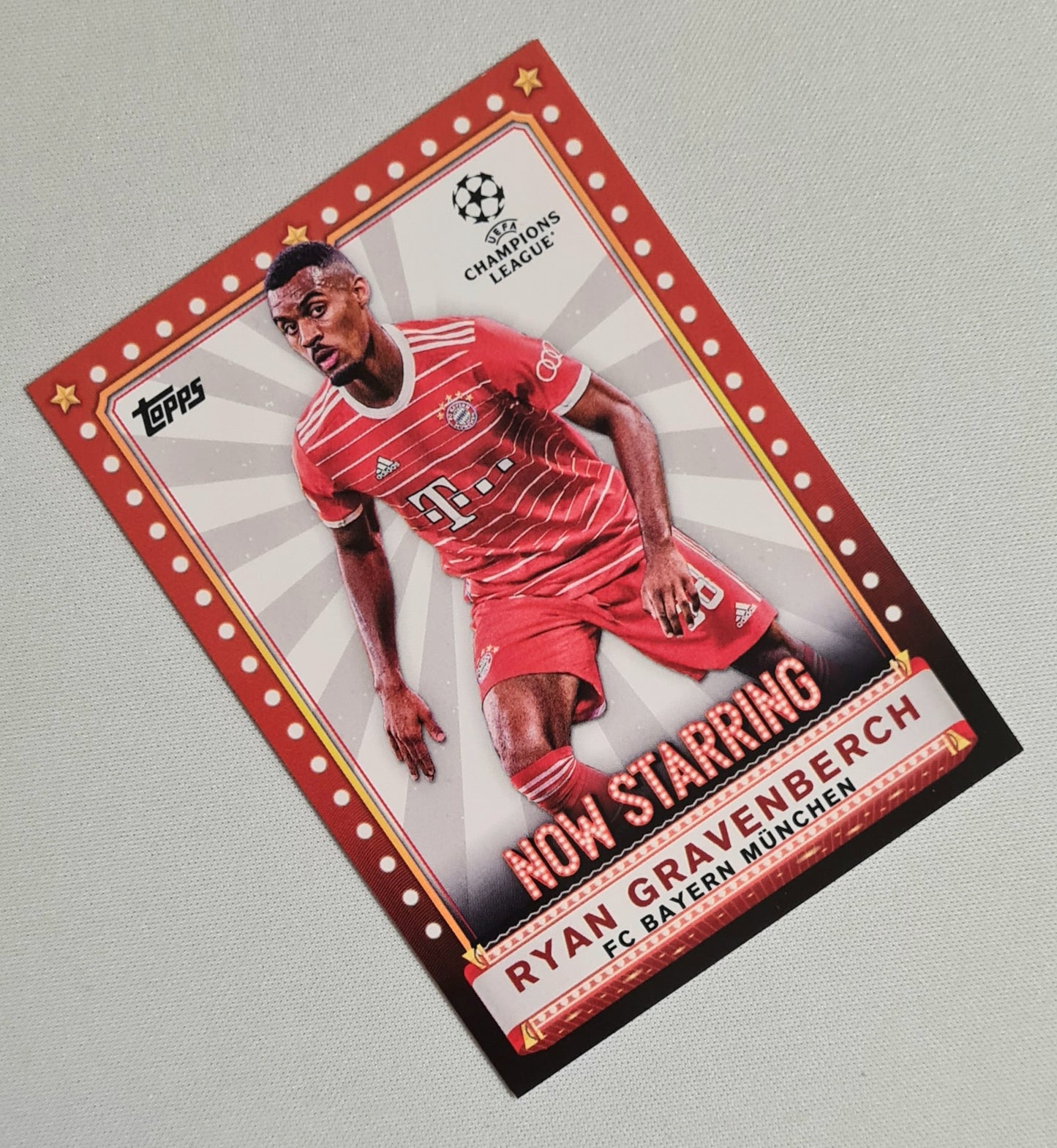 Ryan Gravenberch - 2023 Topps Now Starring FC Bayern Munchen(CL) #NS-6