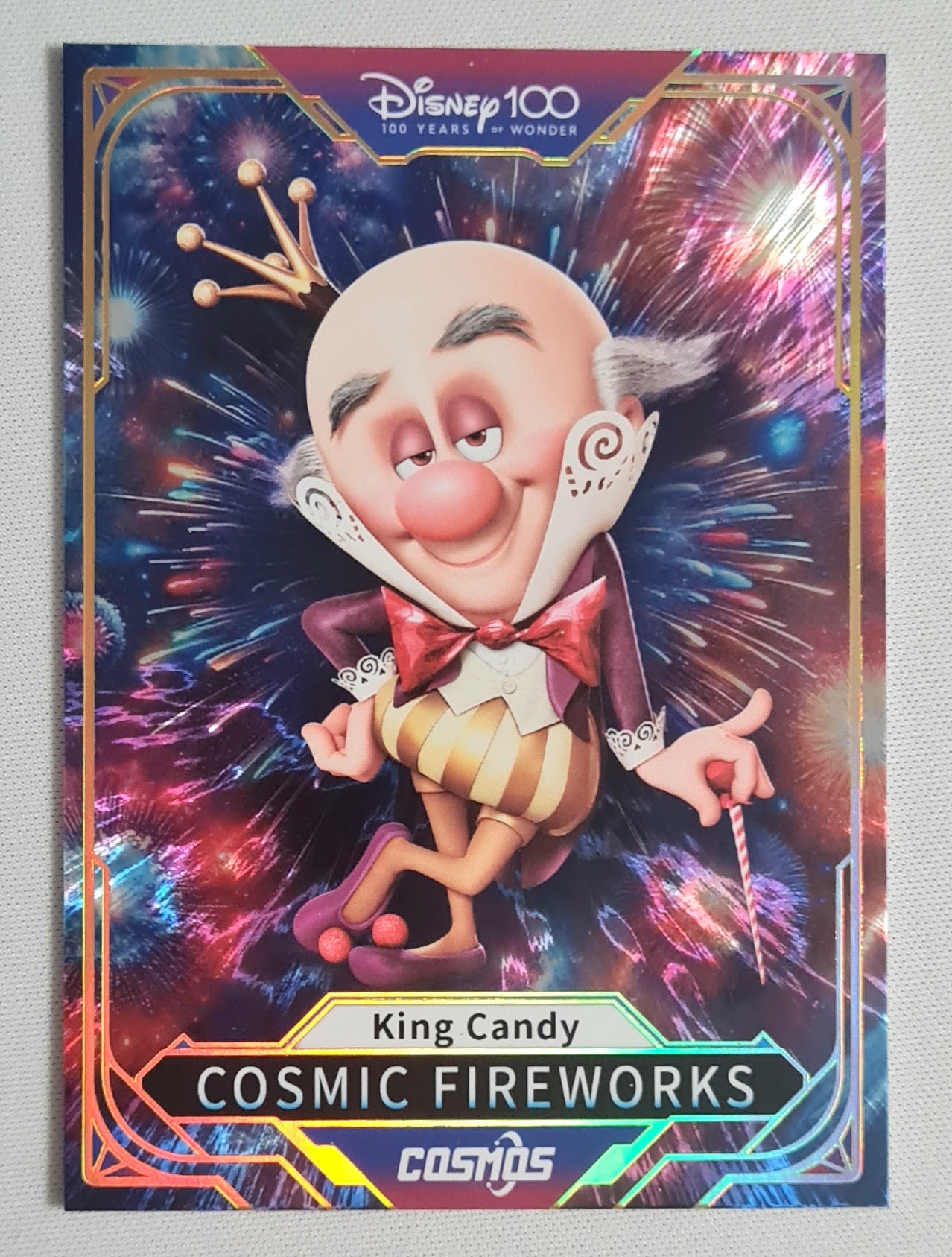 King Candy - 2023 Kakawow Cosmos Disney All Star - Disney 100 Cosmic Fireworks #CDQ-DZ-100