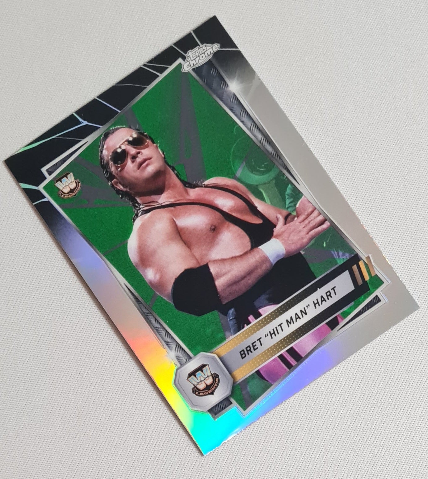 Bret "Hit Man" Hart - 2025 Topps Chrome WWE Wrestling Legends #7
